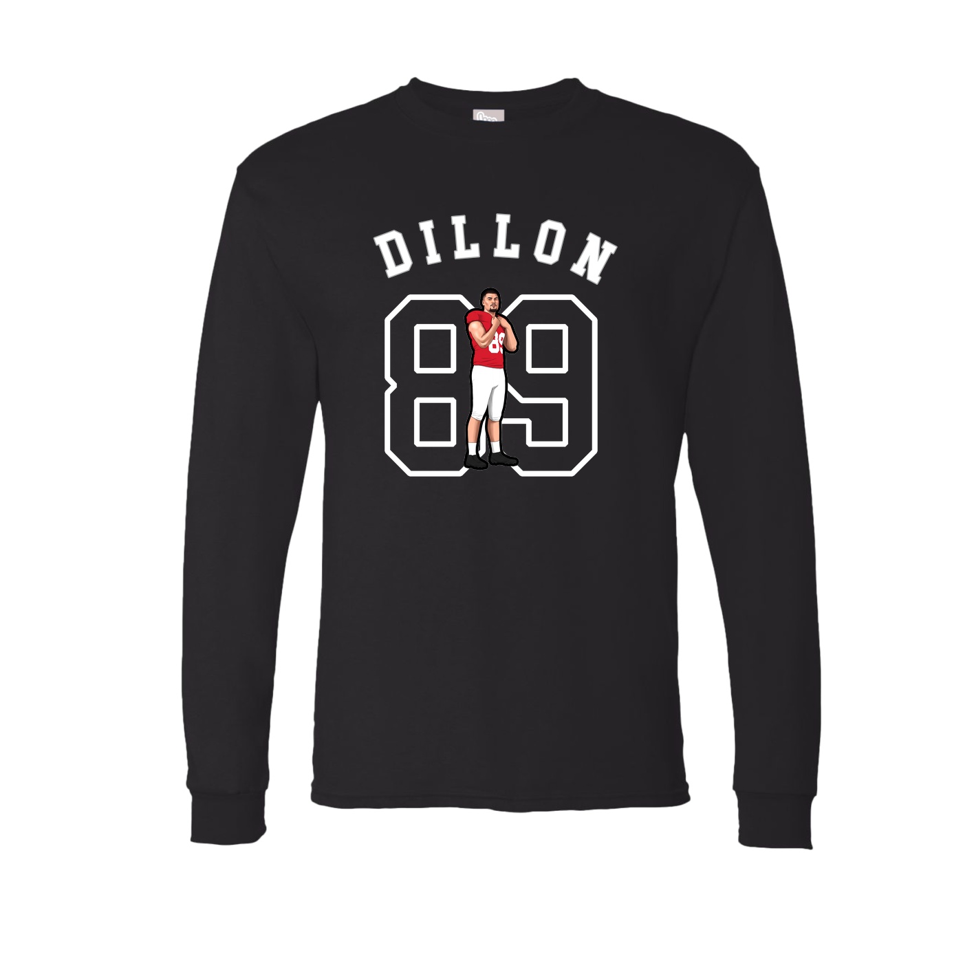 Long Sleeve Tee — Shirsey Arch in Black