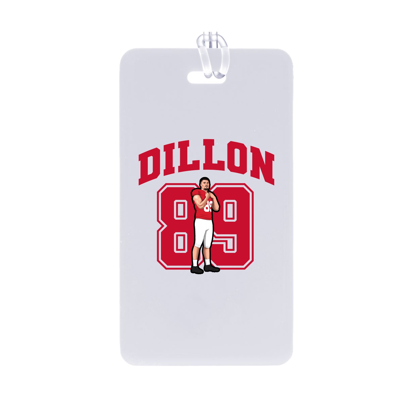 Bag Tag — Number in Classic