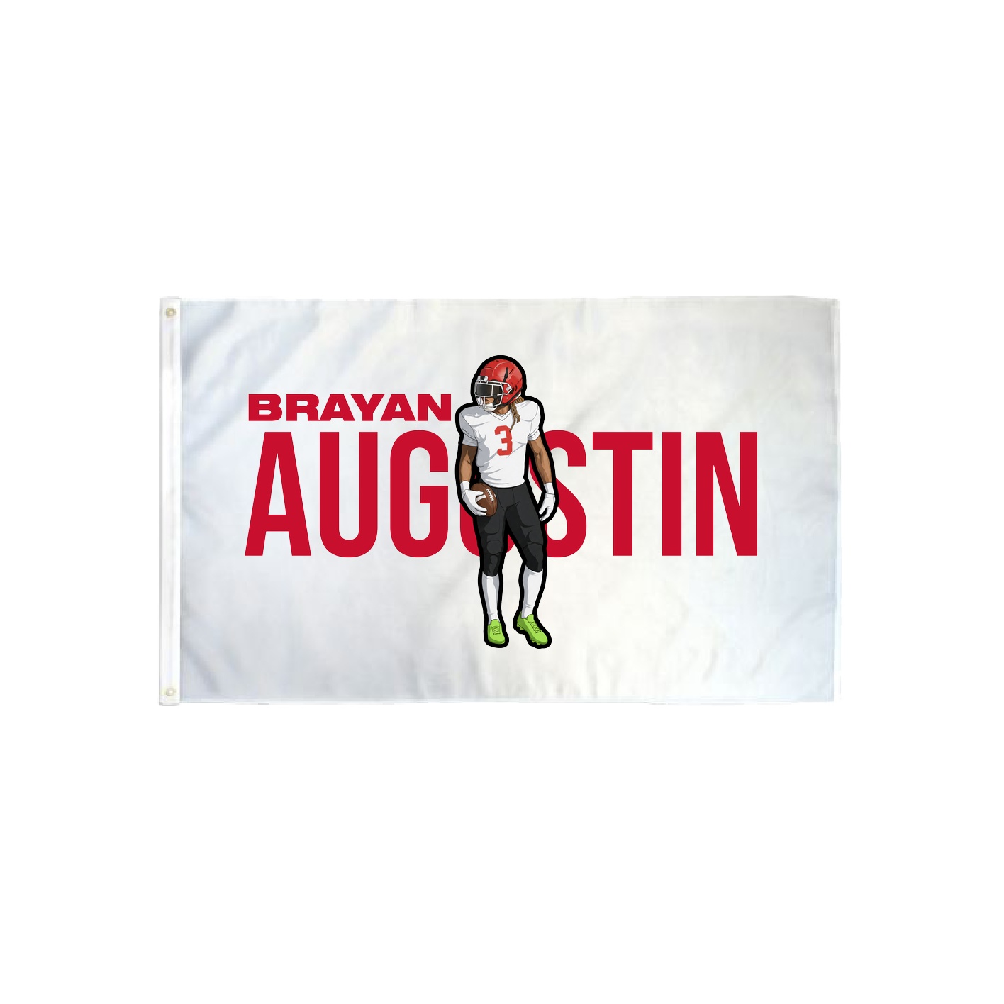 3x5 Flag — Player Name in Classic