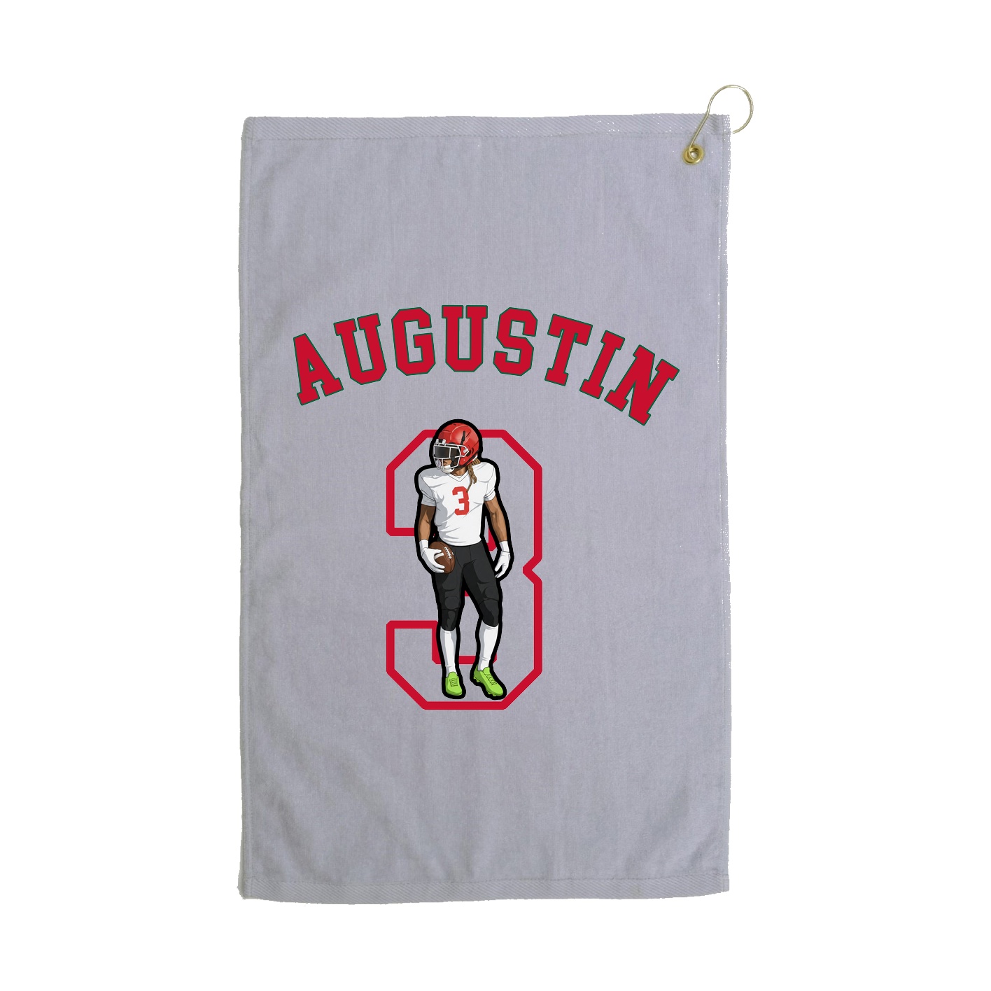 Golf Towel — Shirsey Arch in Grey