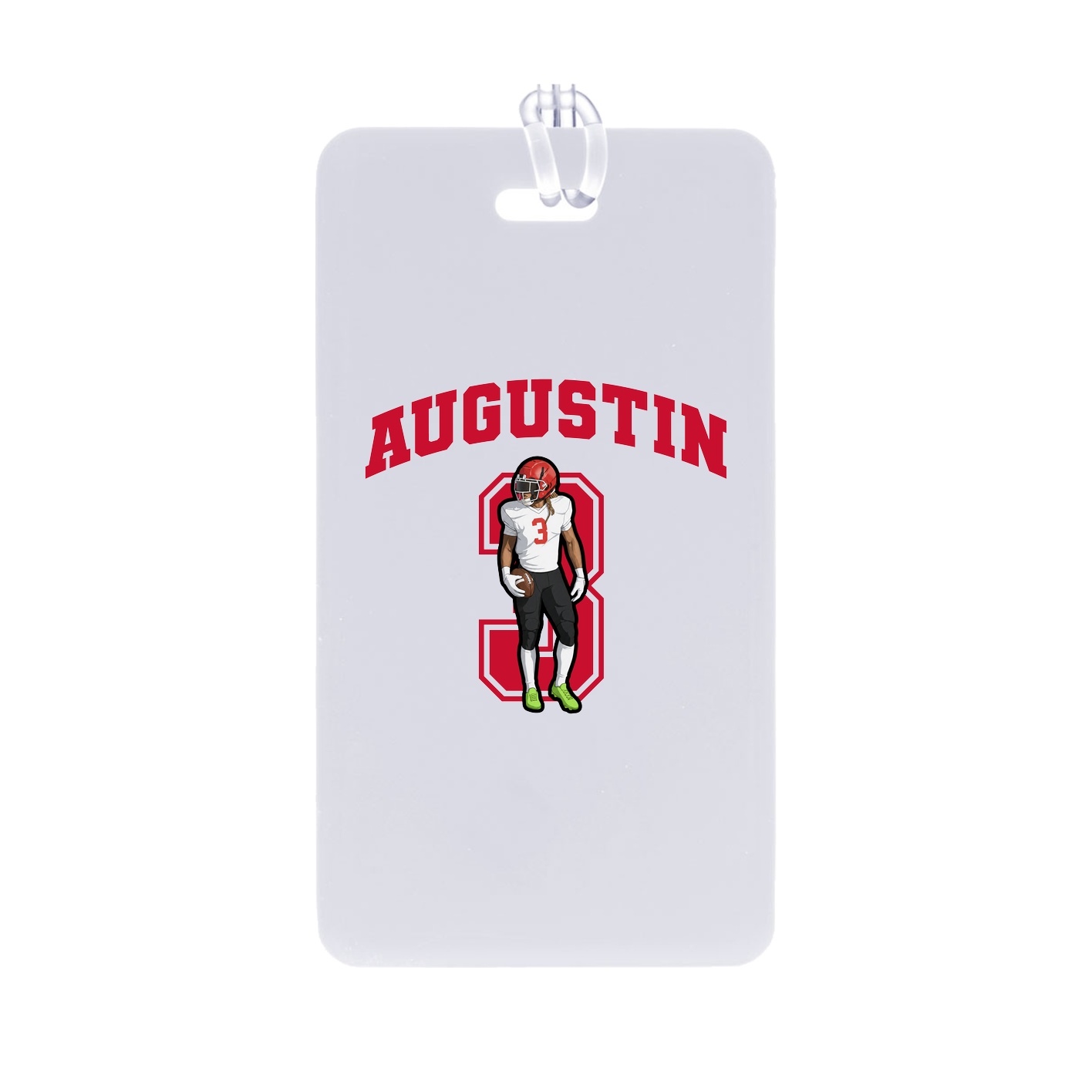 Bag Tag — Number in Classic