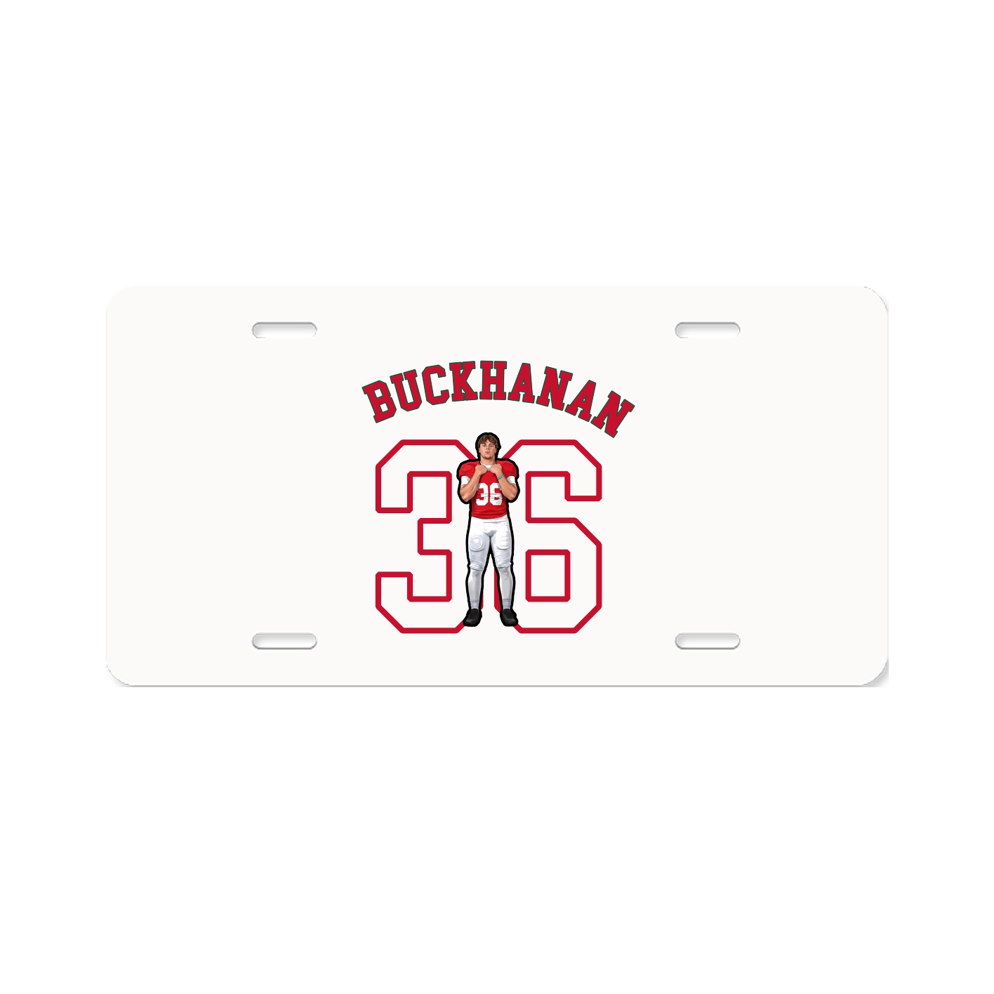 License Plate — Shirsey Arch in Classic