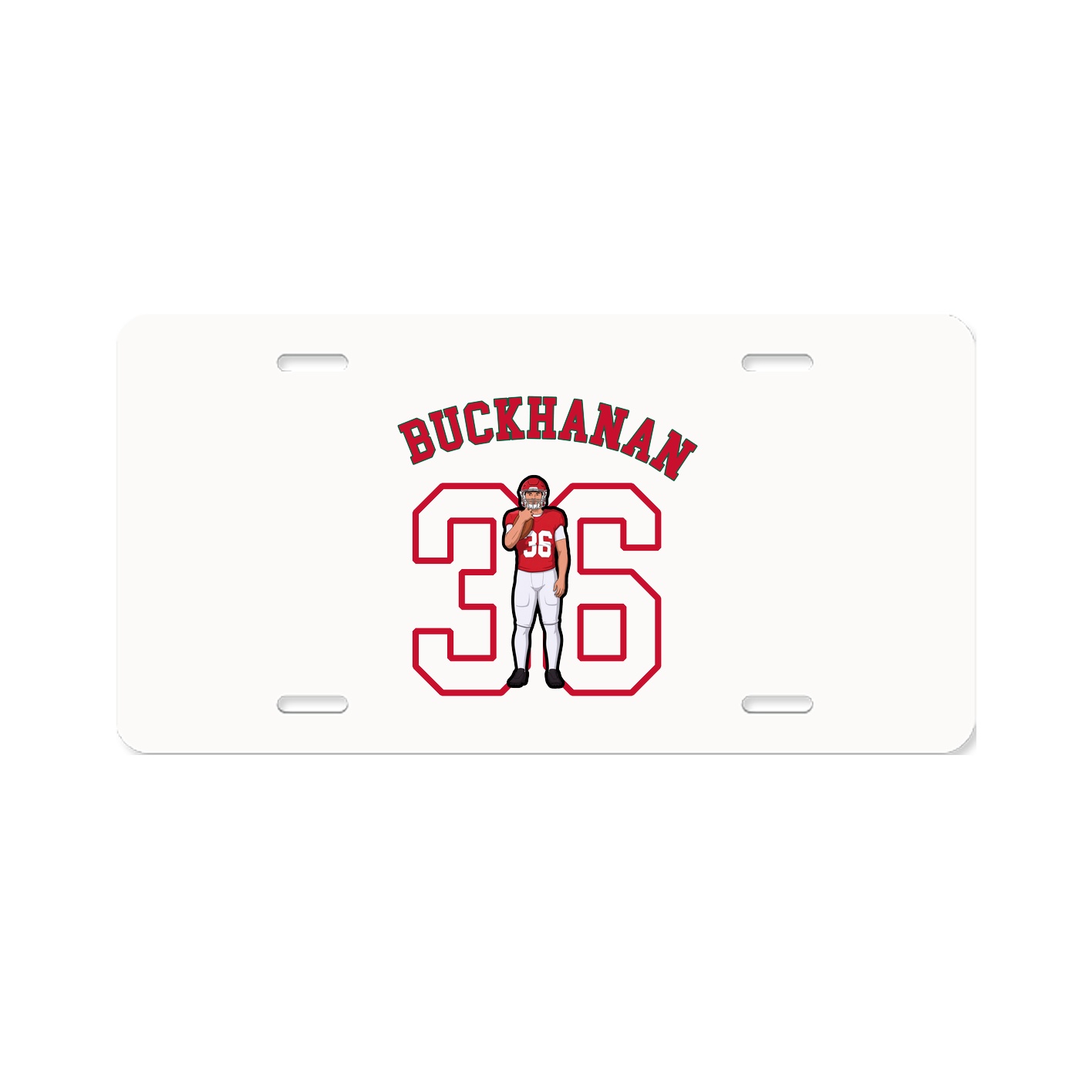 License Plate — Shirsey Arch in Classic