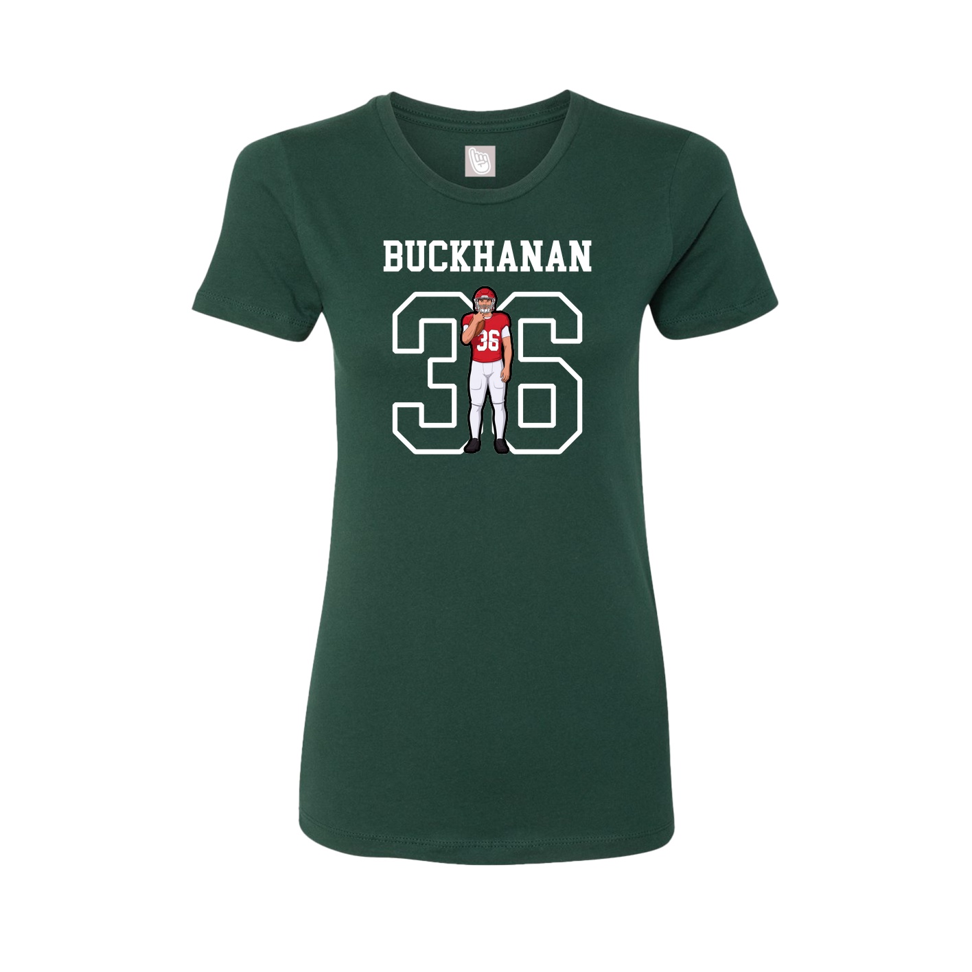 Fitted Women's Tee — Shirsey in Green