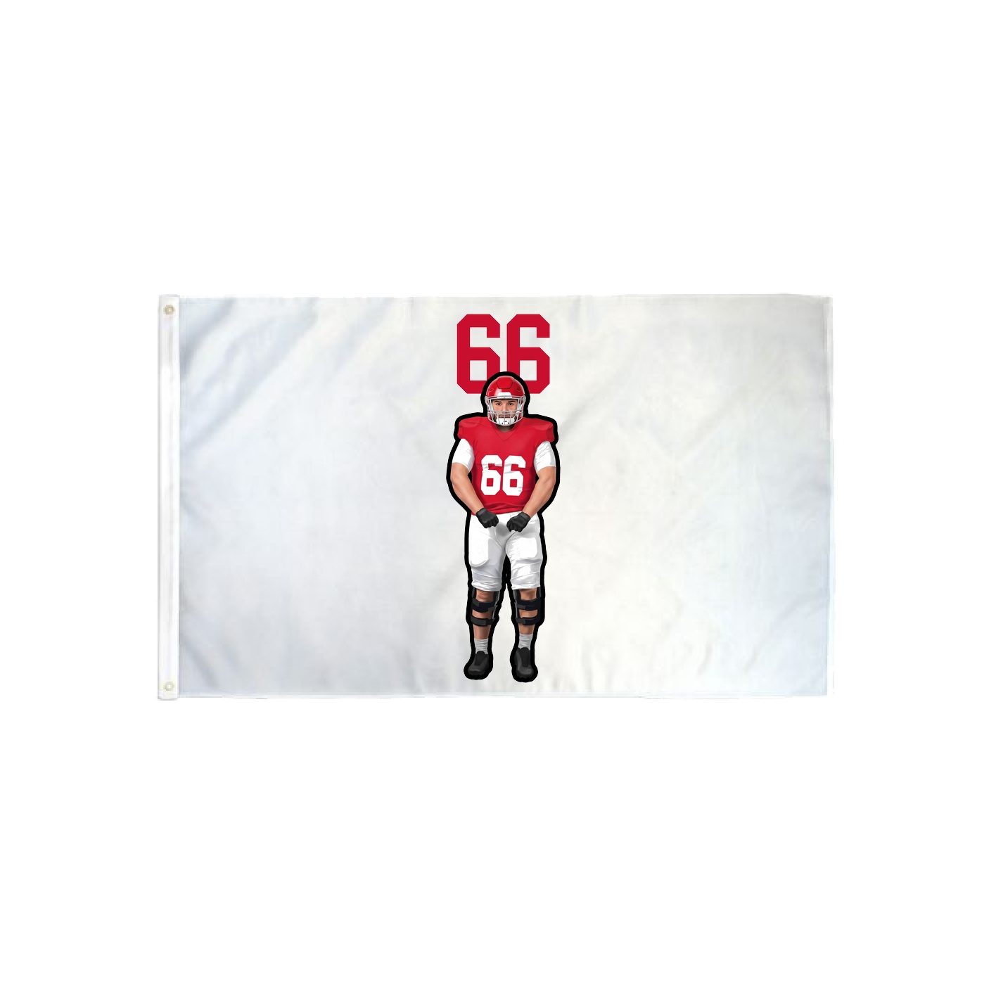 3x5 Flag — Number Top in Classic
