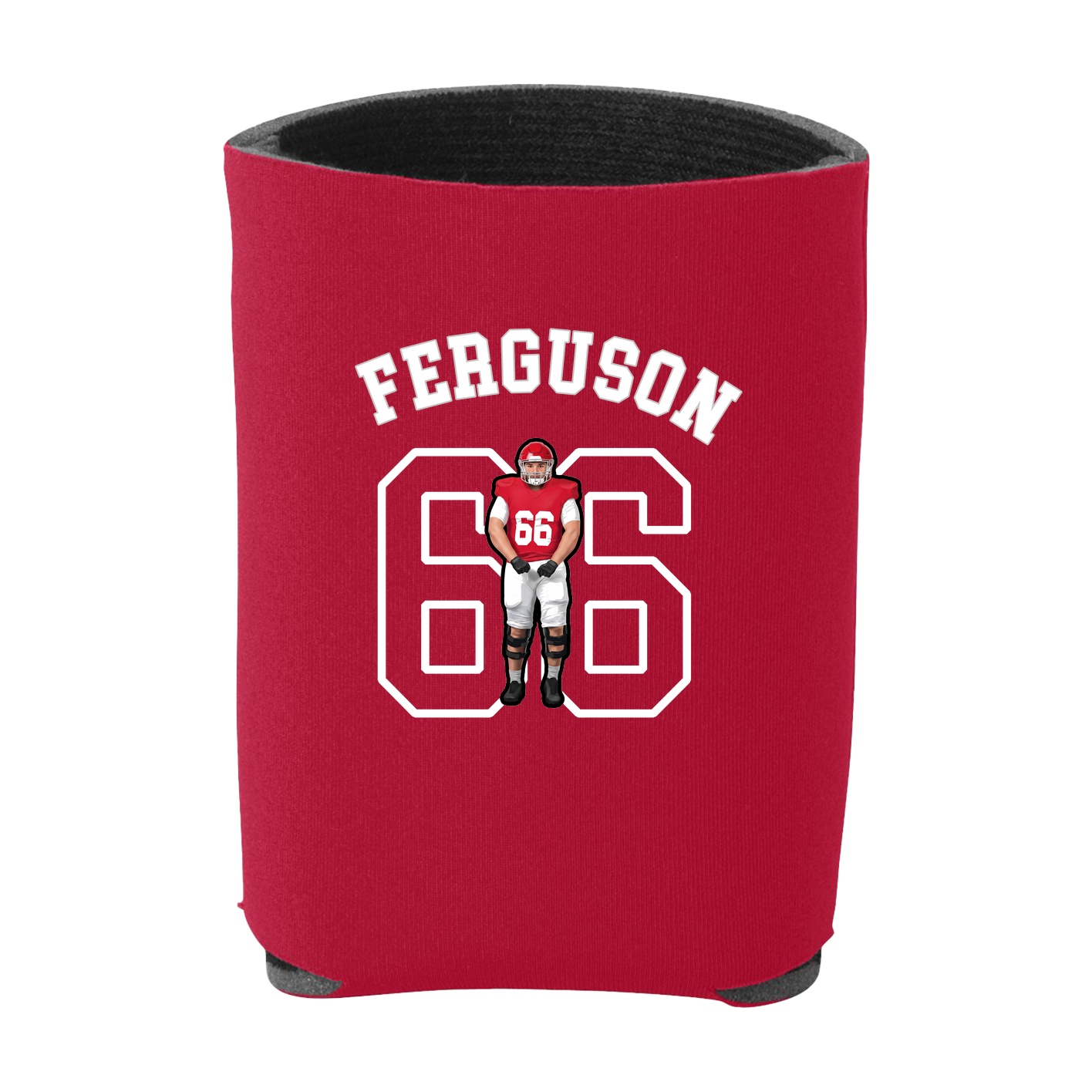 Can Holder — Shirsey Arch in Red