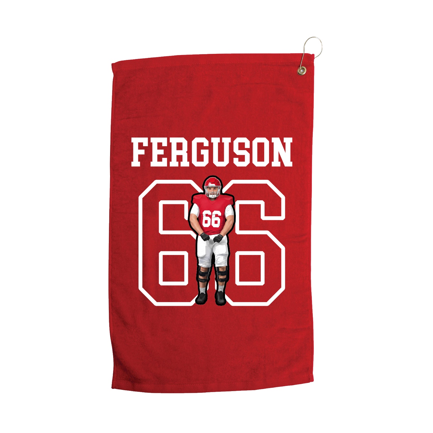 Golf Towel — Shirsey in Red