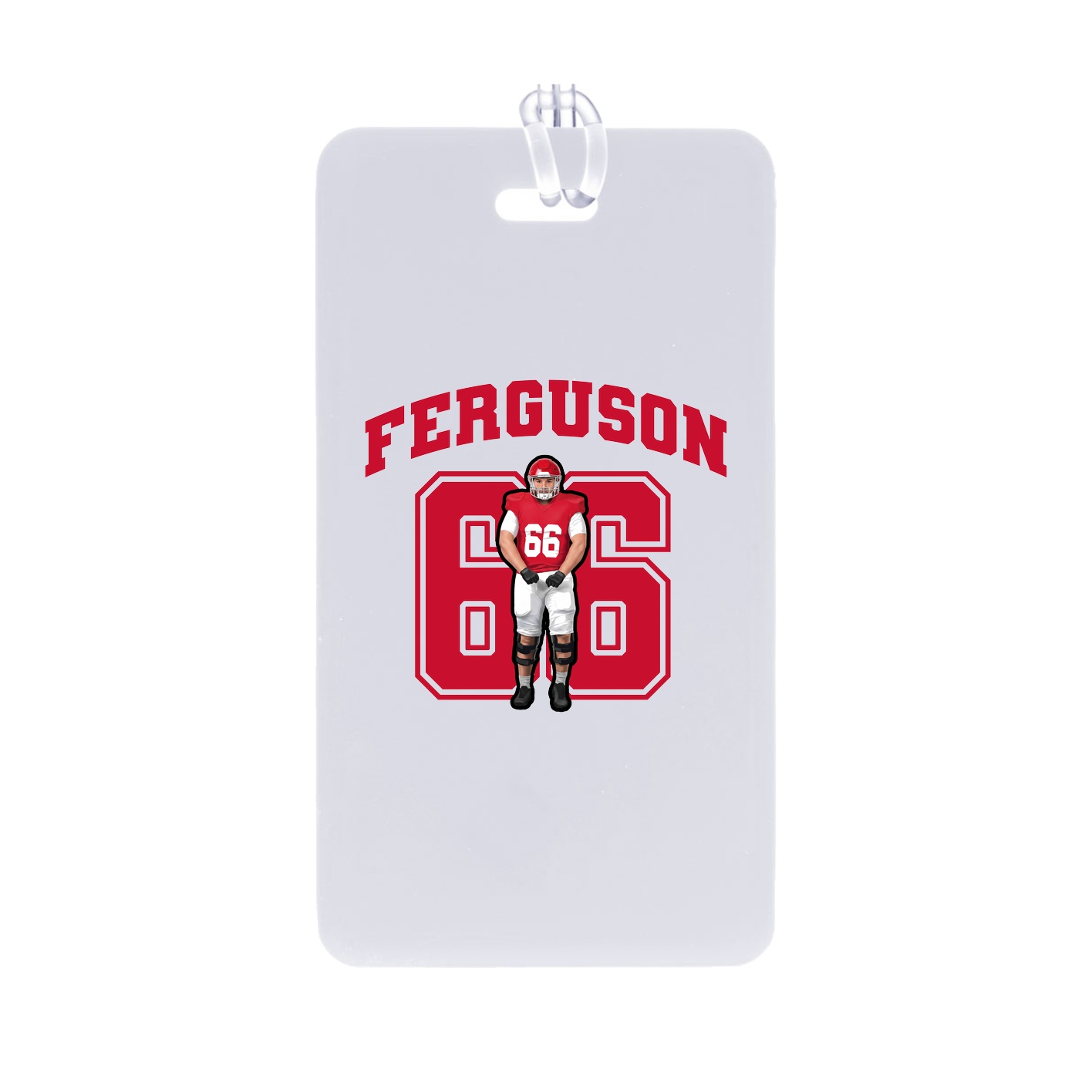 Bag Tag — Number in Classic