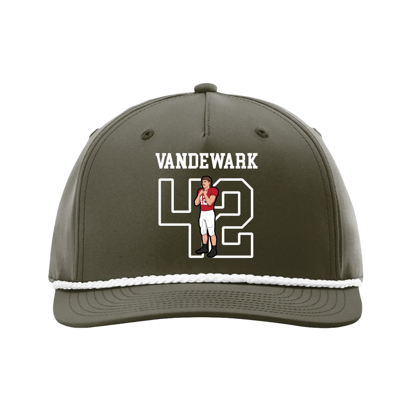 Five-Panel Classic Rope Cap — Shirsey in Green