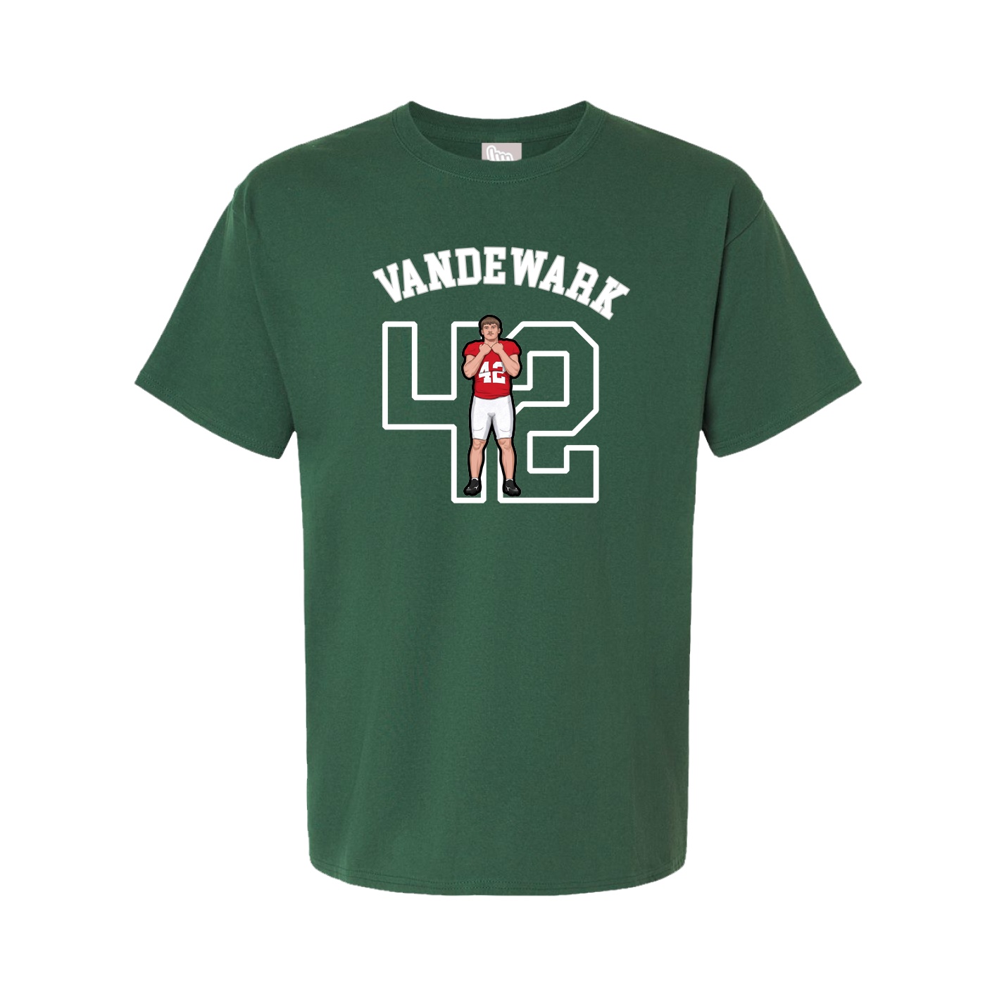 Youth Tee — Shirsey Arch in Green