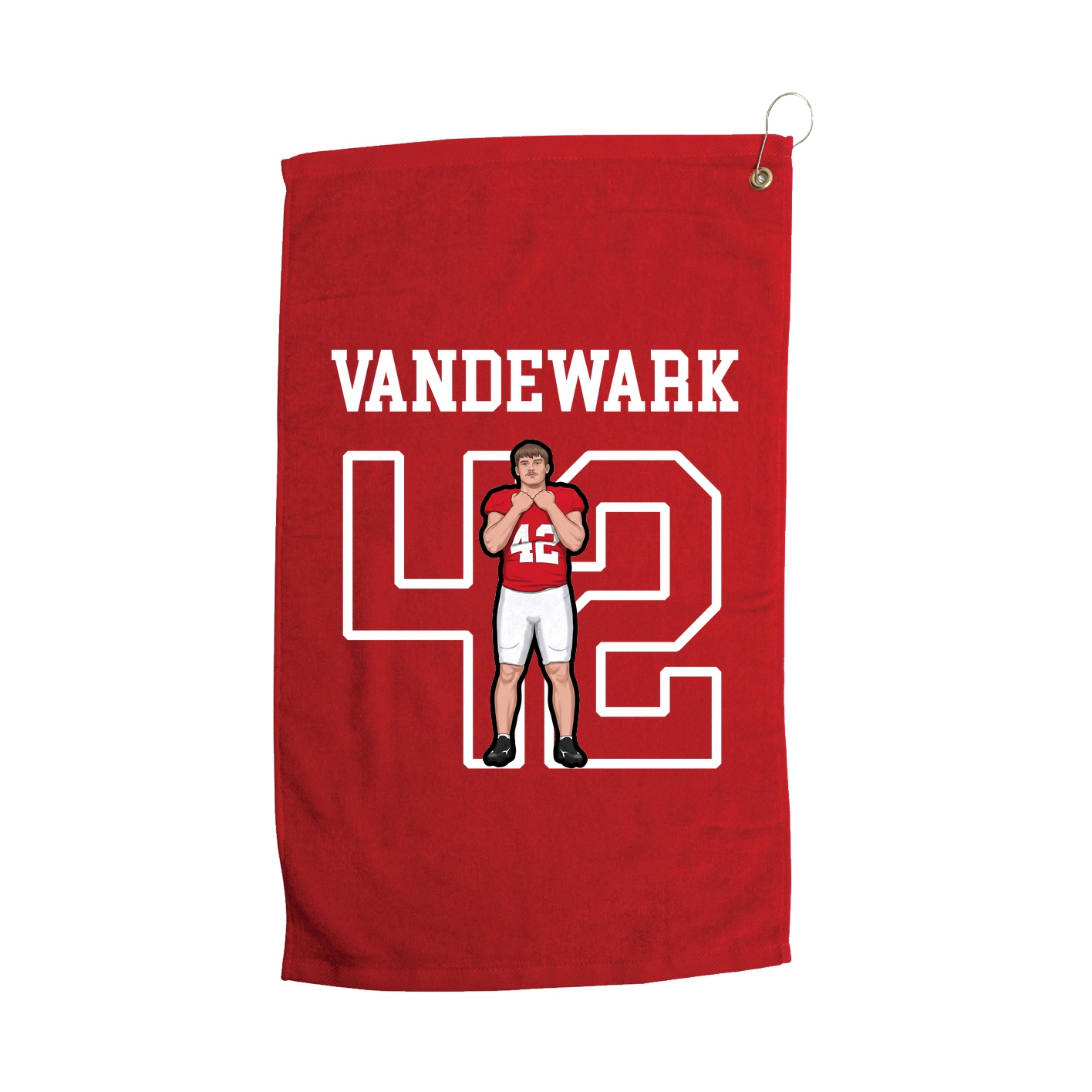 Golf Towel — Shirsey in Red