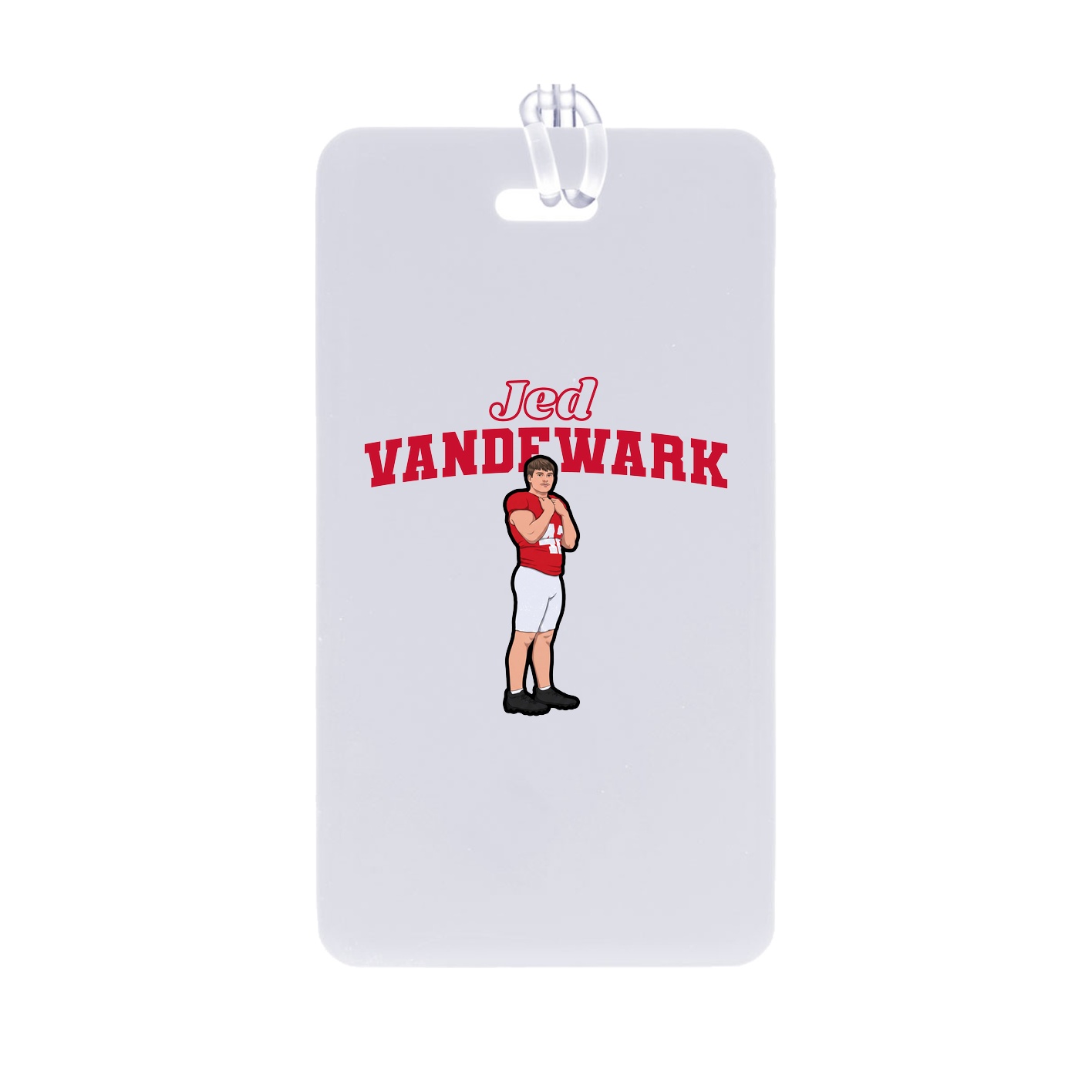 Bag Tag — Name Arch in Classic