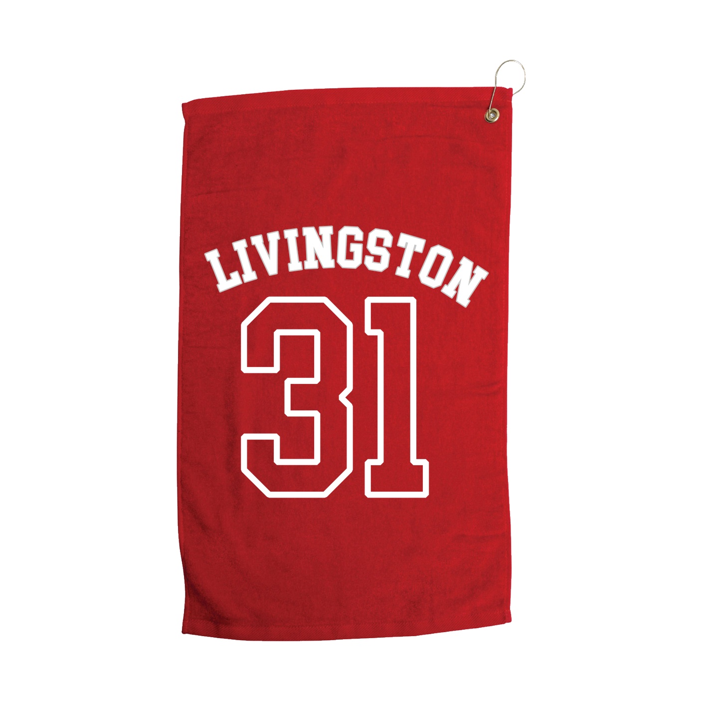 Golf Towel — Shirsey Arch in Red
