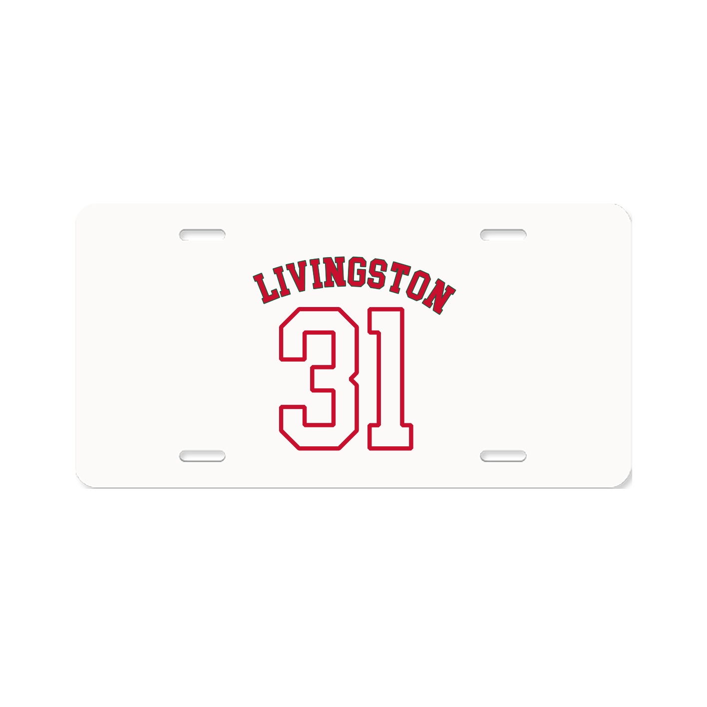 License Plate — Shirsey Arch in Classic