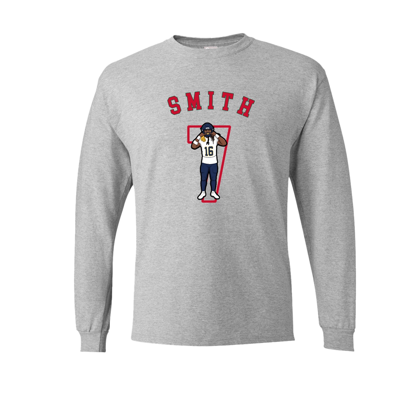 Long Sleeve Tee — Shirsey Arch in Grey