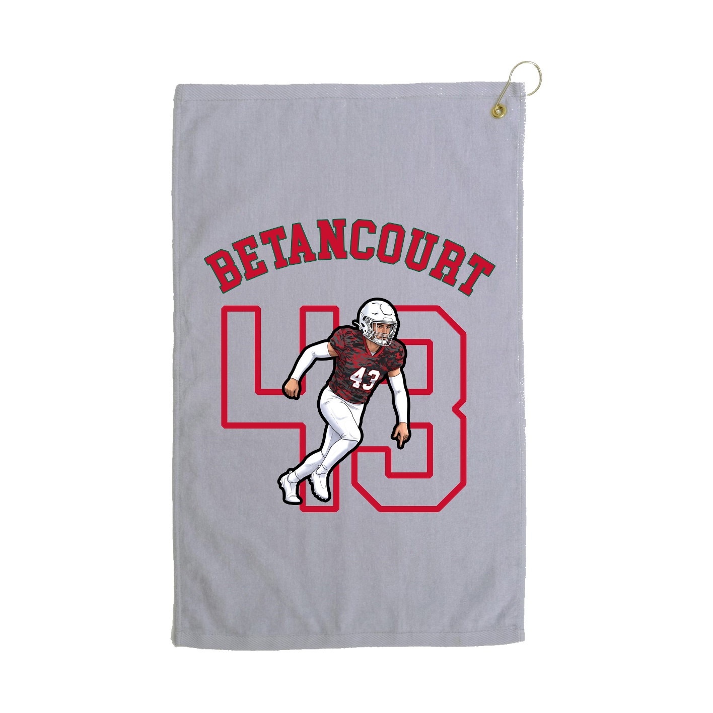 Golf Towel — Shirsey Arch in Grey