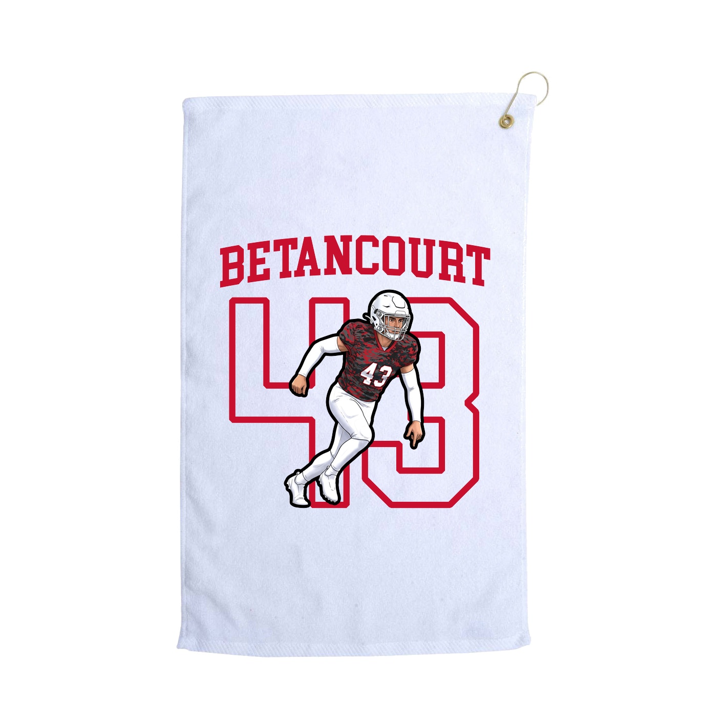 Golf Towel — Shirsey in White