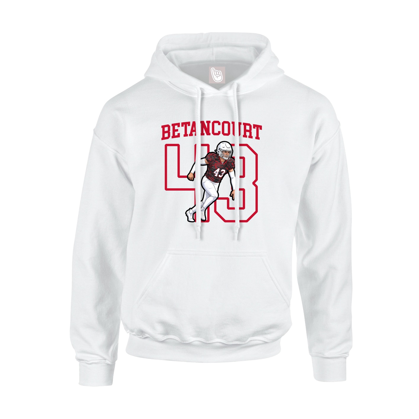 Youth Hoodie — Shirsey in White