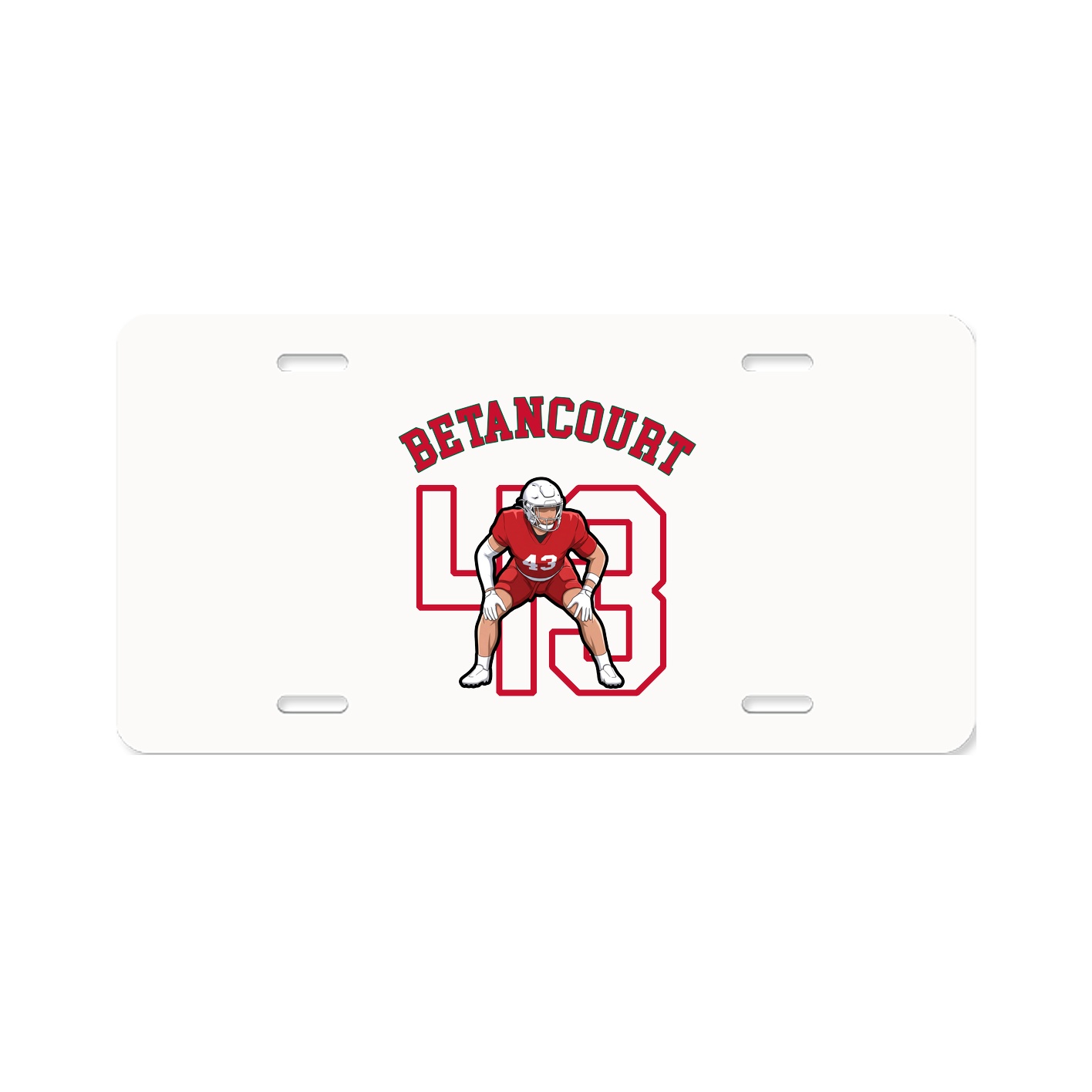 License Plate — Shirsey Arch in Classic