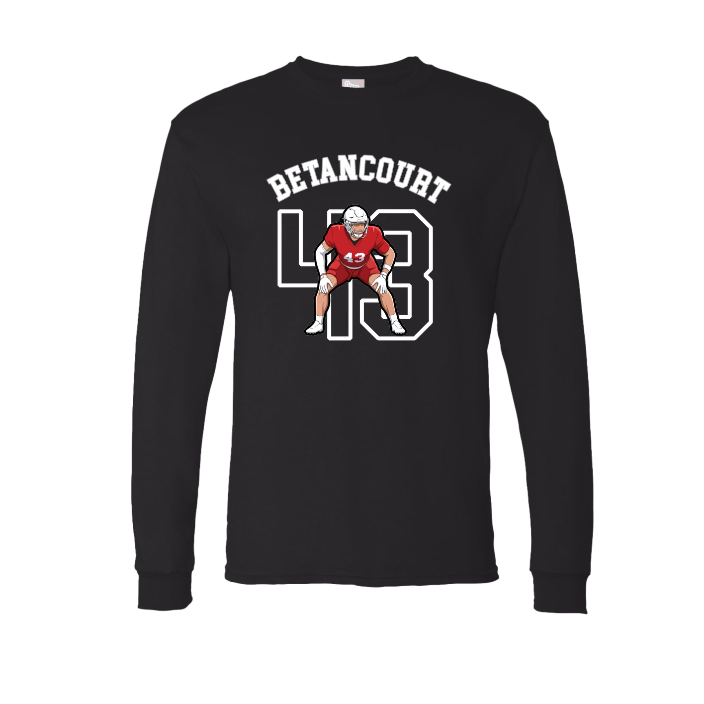 Long Sleeve Tee — Shirsey Arch in Black