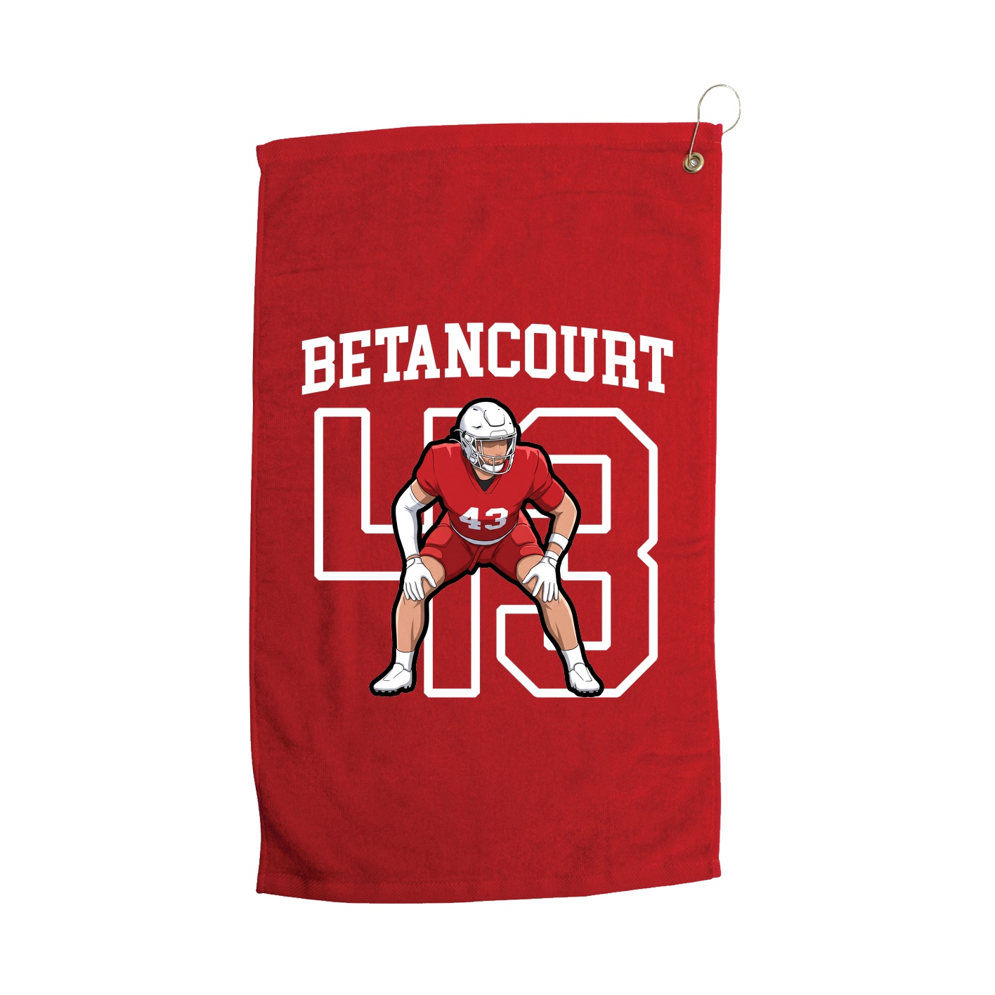 Golf Towel — Shirsey in Red