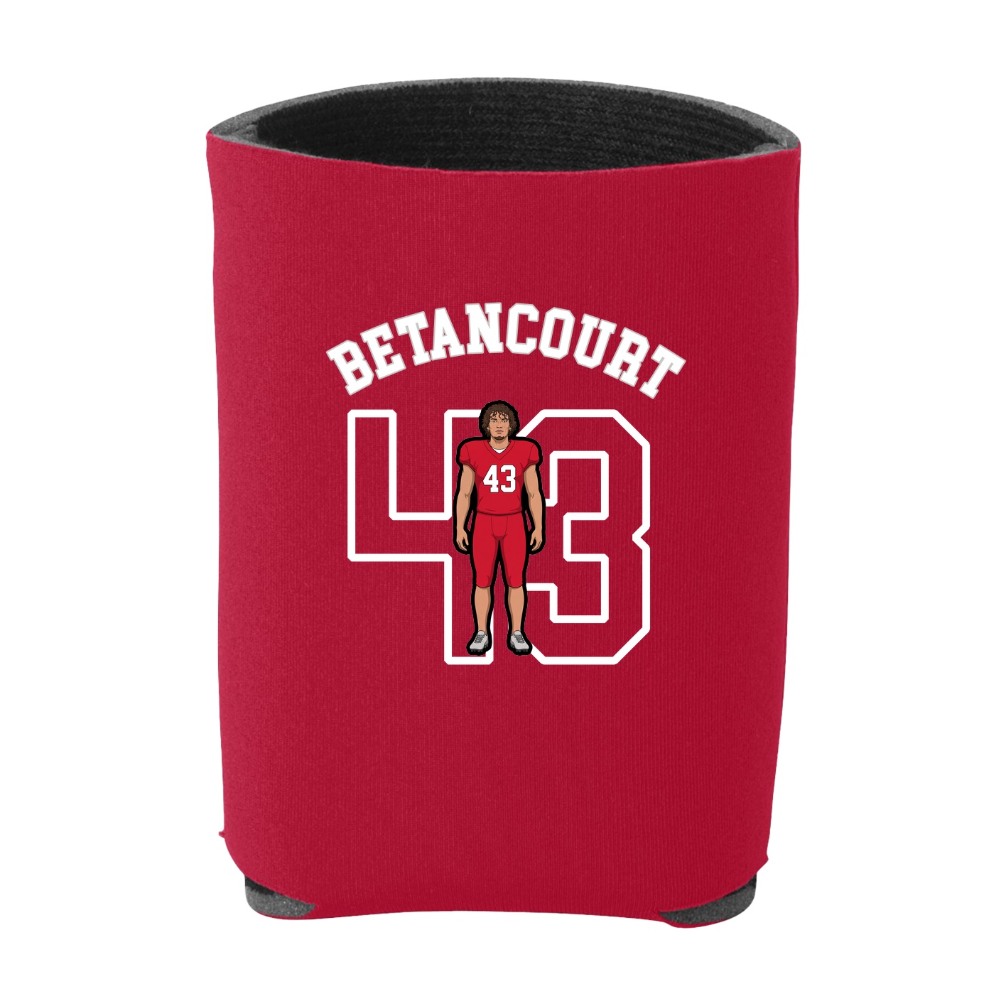 Can Holder — Shirsey Arch in Red