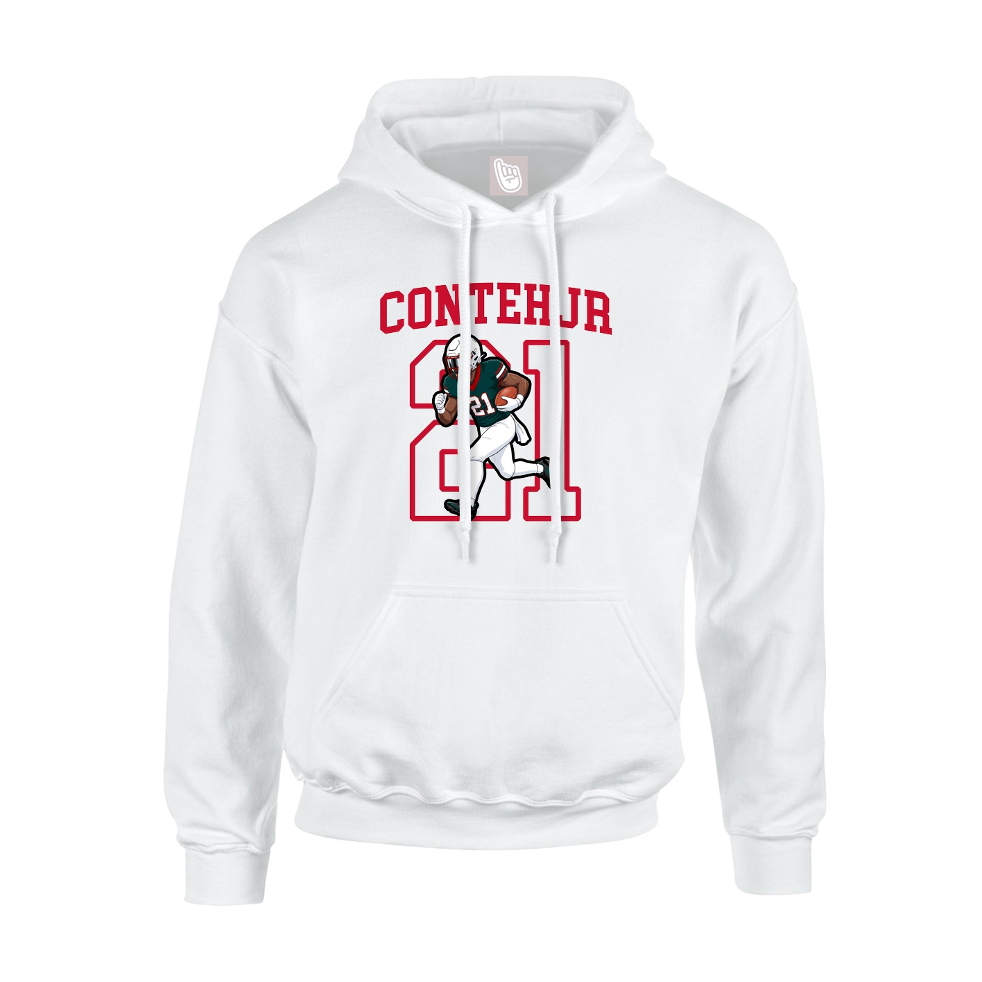 Hoodie — Shirsey in White