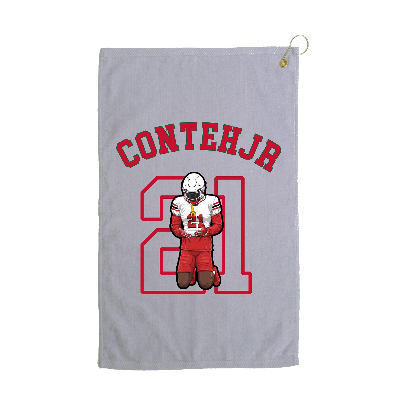 Golf Towel — Shirsey Arch in Grey