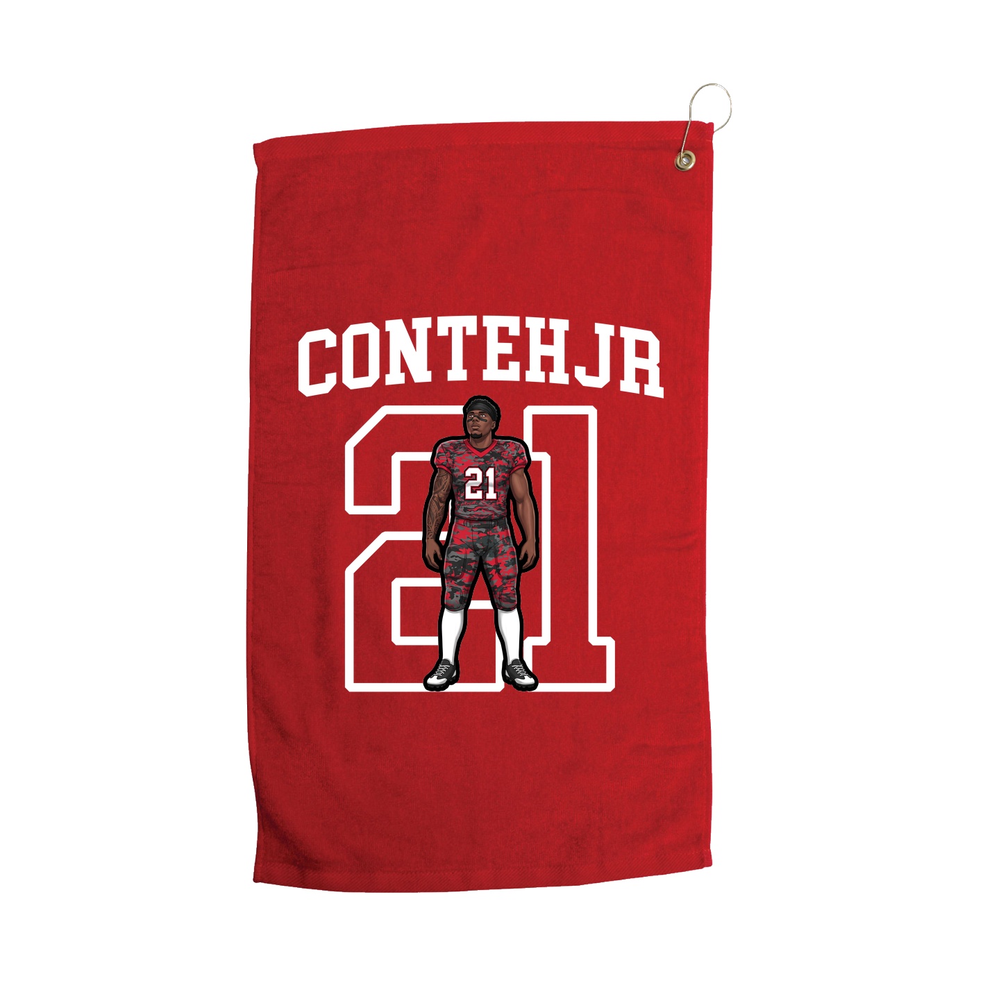 Golf Towel — Shirsey in Red