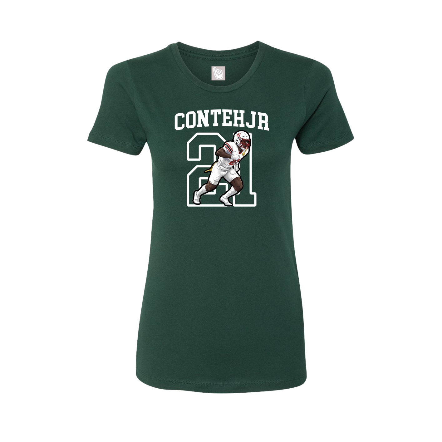 Fitted Women's Tee — Shirsey in Green