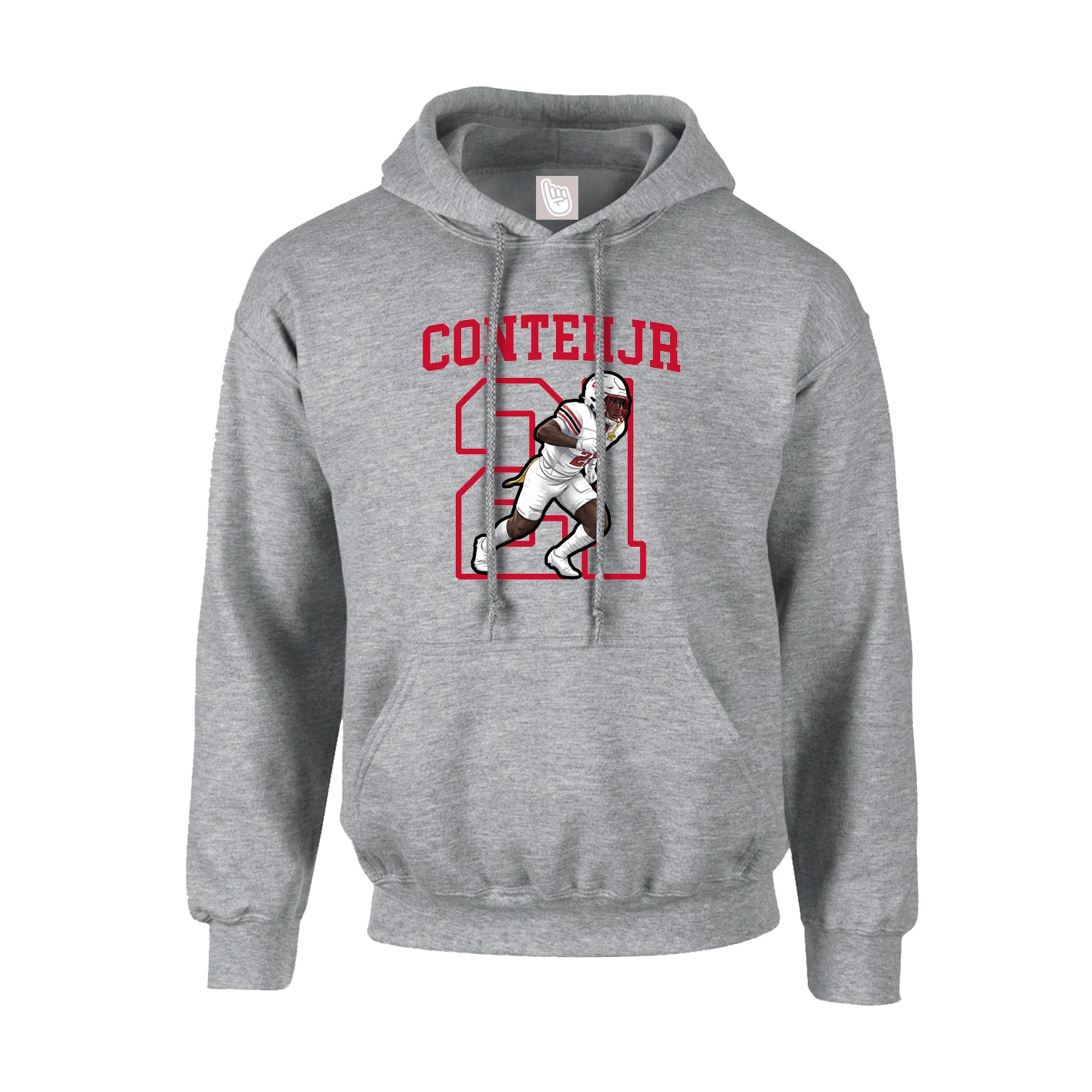 Youth Hoodie — Shirsey in Grey