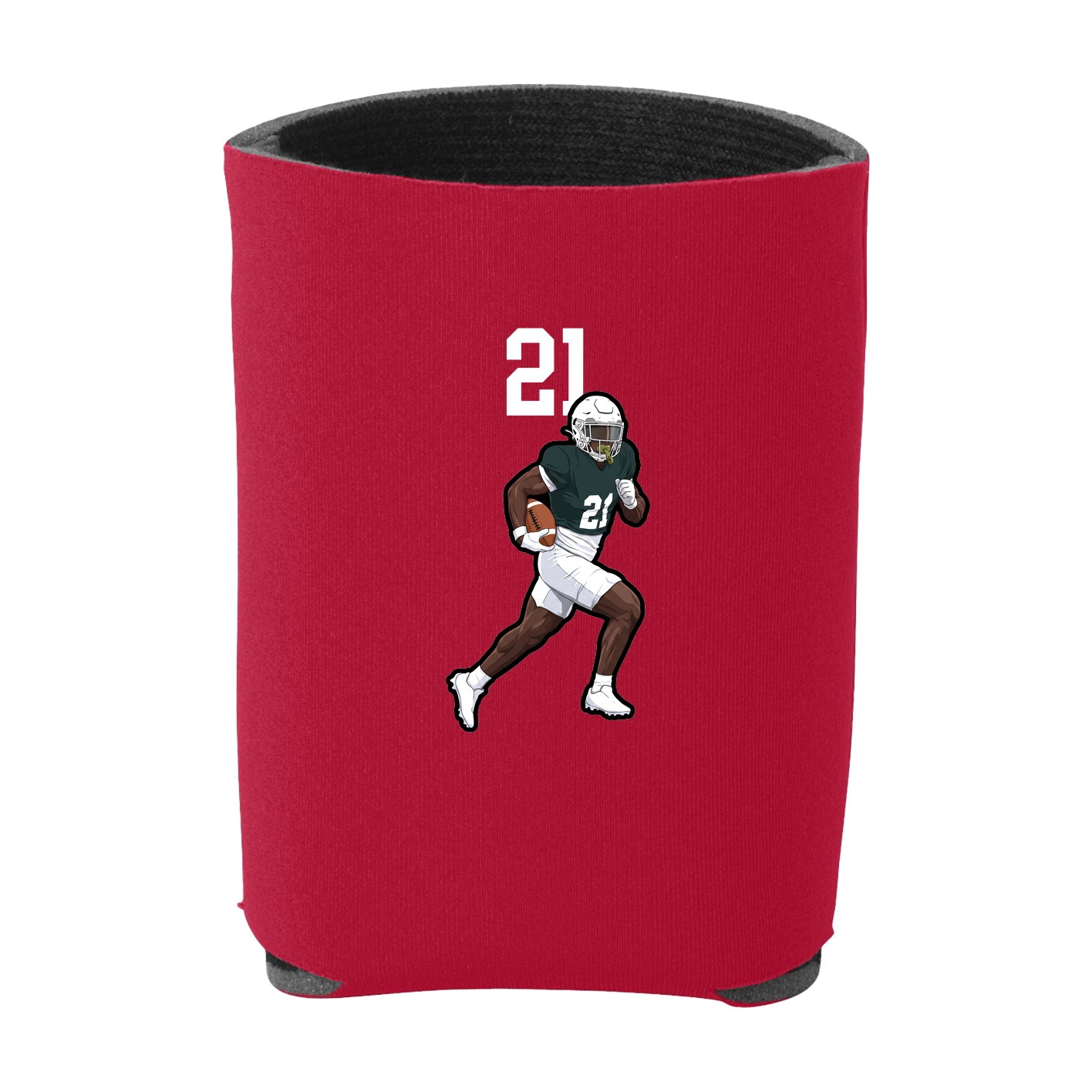 Can Holder — Number Top in Red