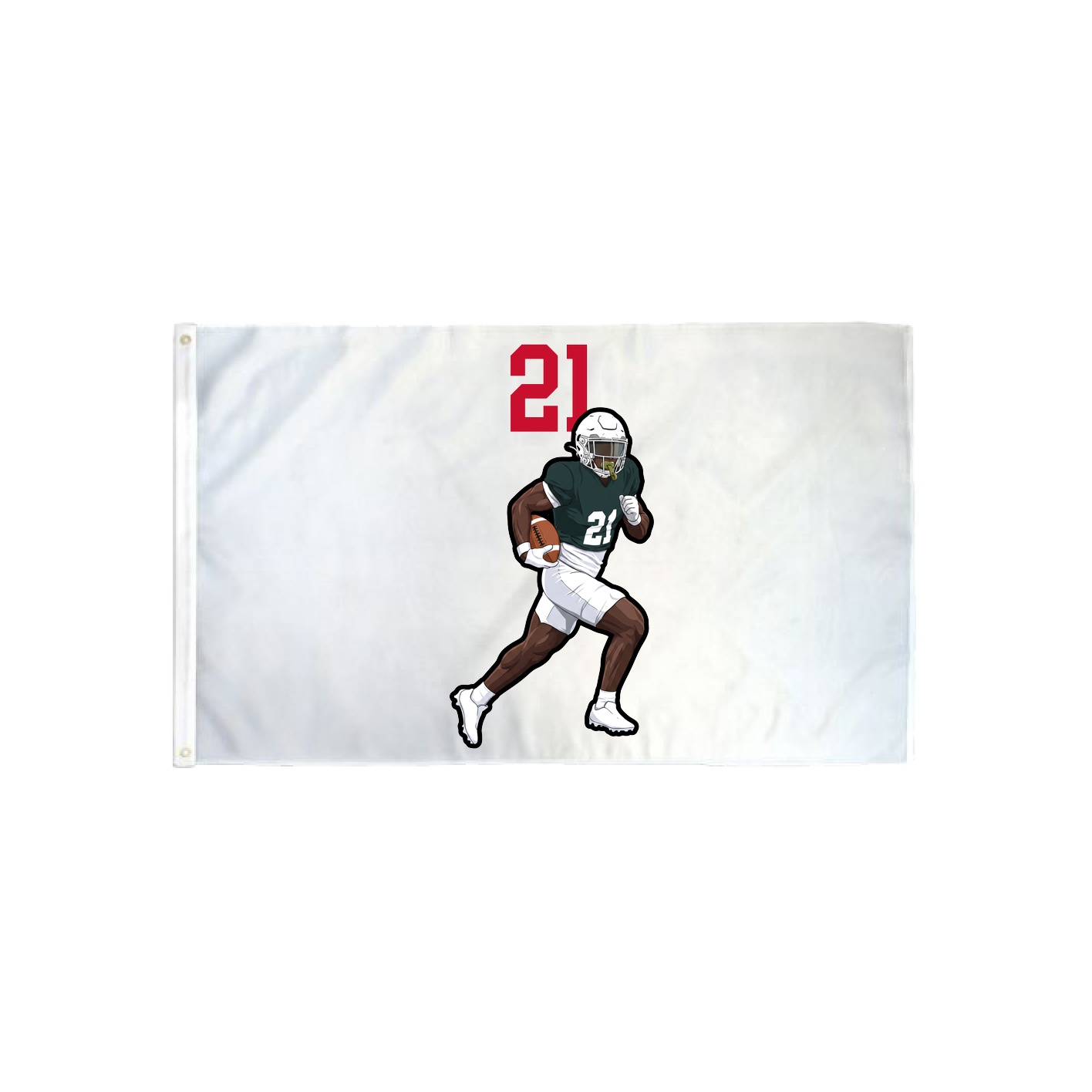 3x5 Flag — Number Top in Classic