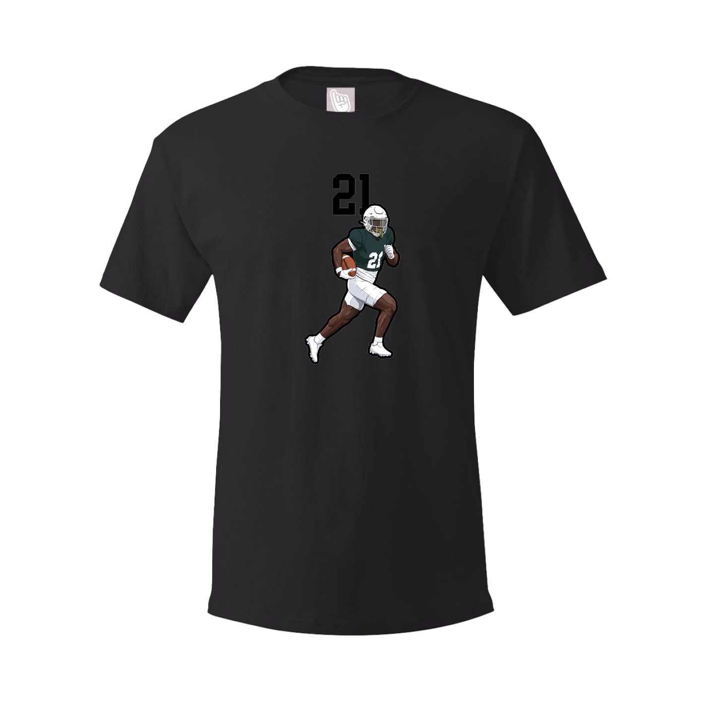 Tee — Number Top in Black