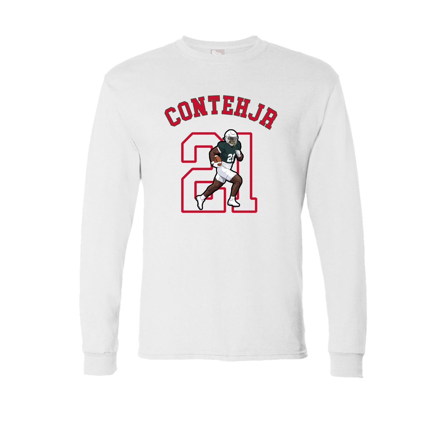 Long Sleeve Tee — Shirsey Arch in White