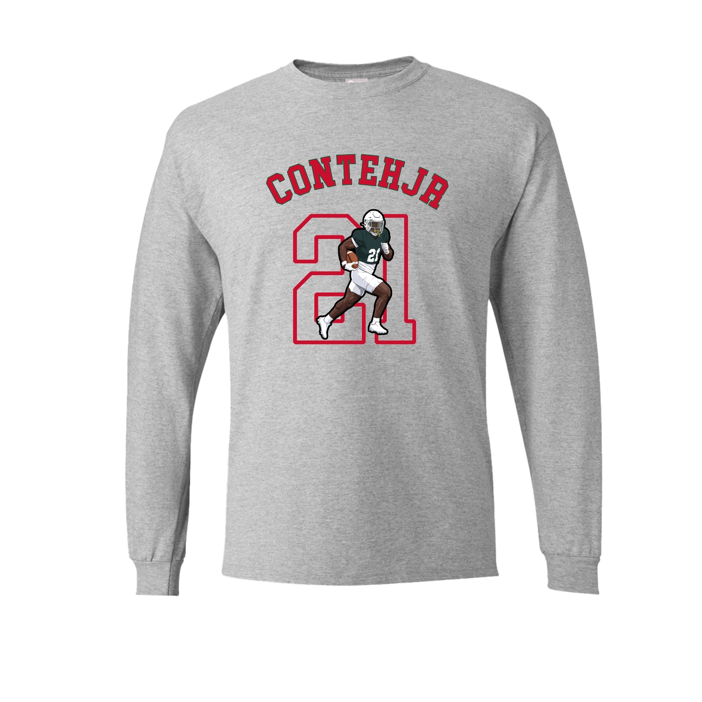 Long Sleeve Tee — Shirsey Arch in Grey