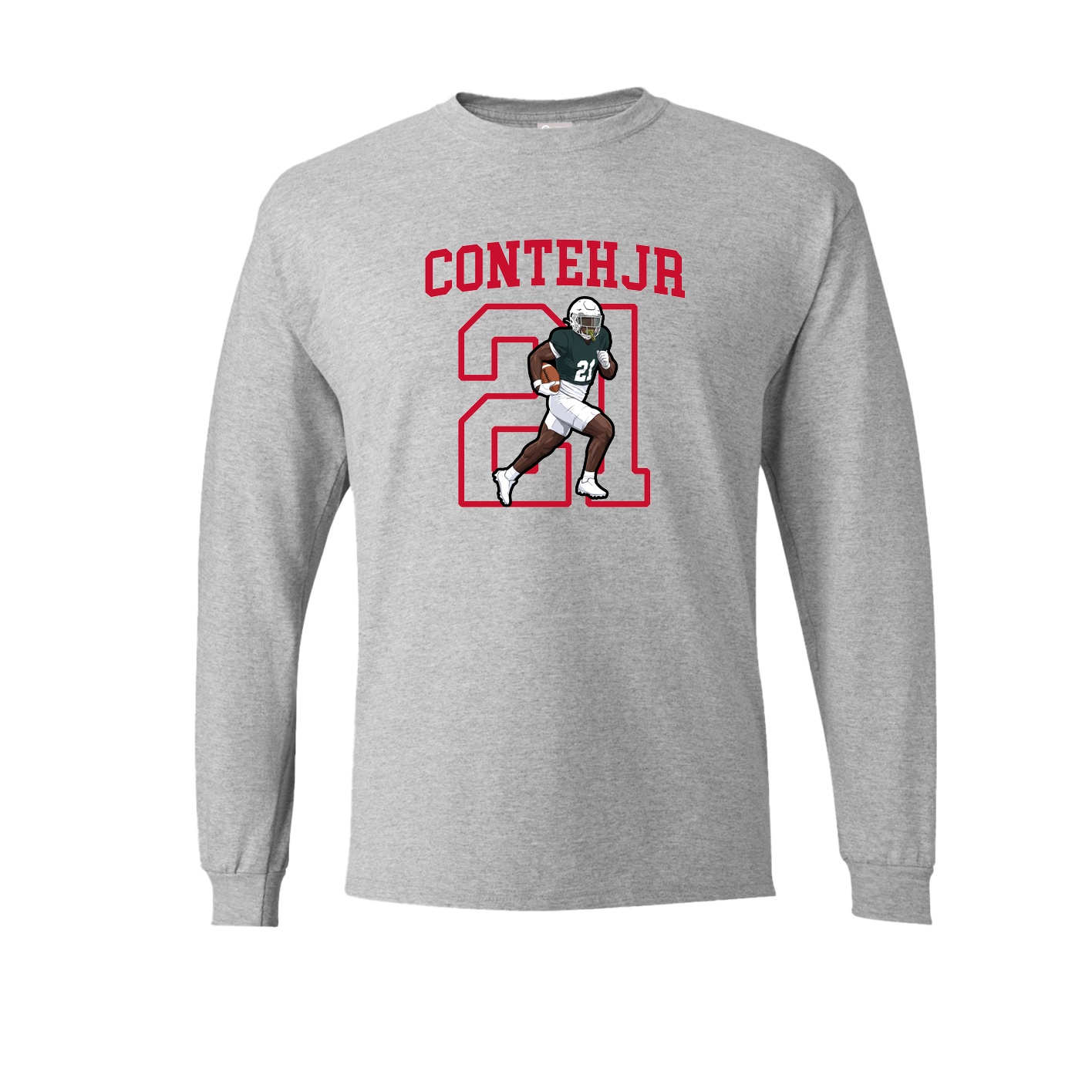 Long Sleeve Tee — Shirsey in Grey