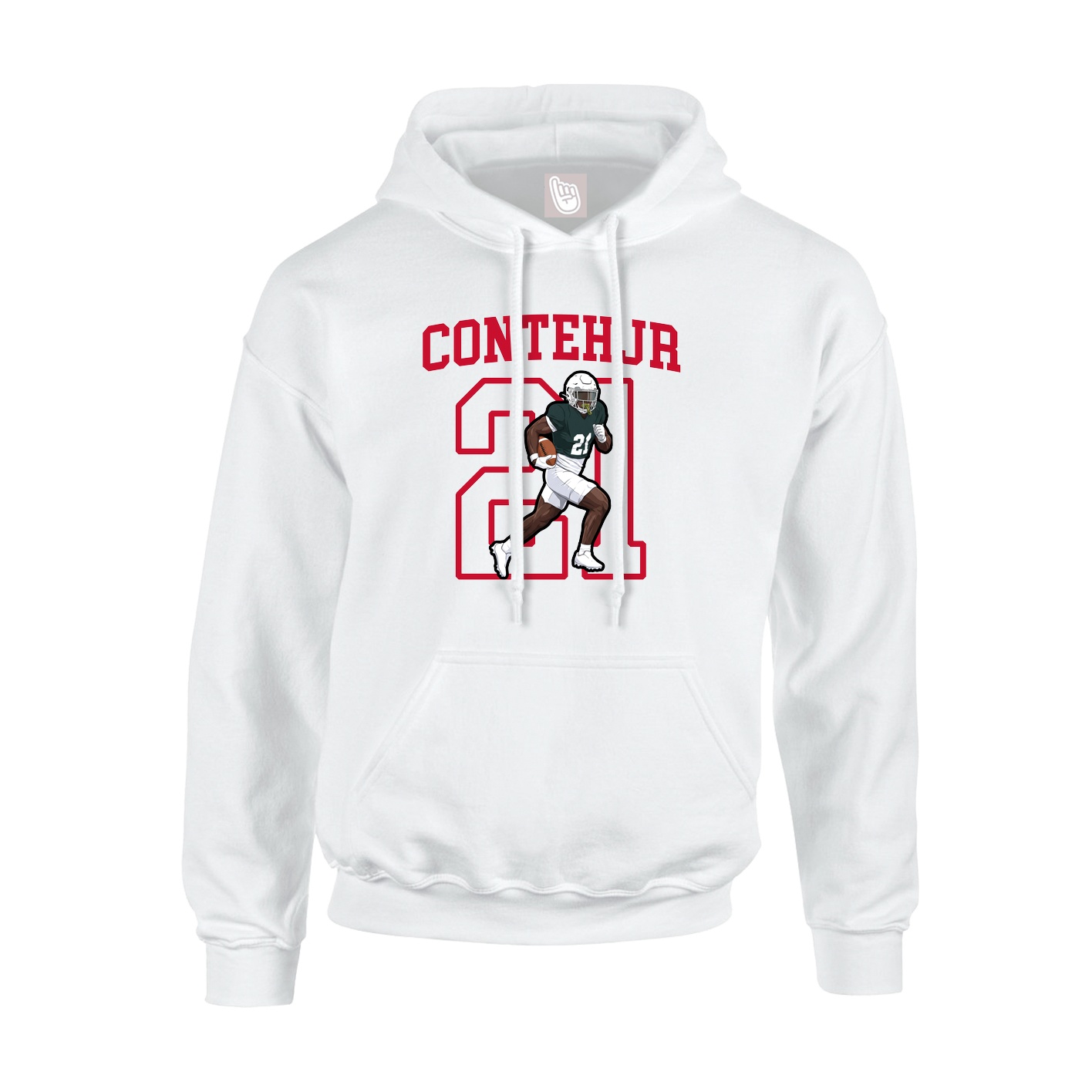 Youth Hoodie — Shirsey in White