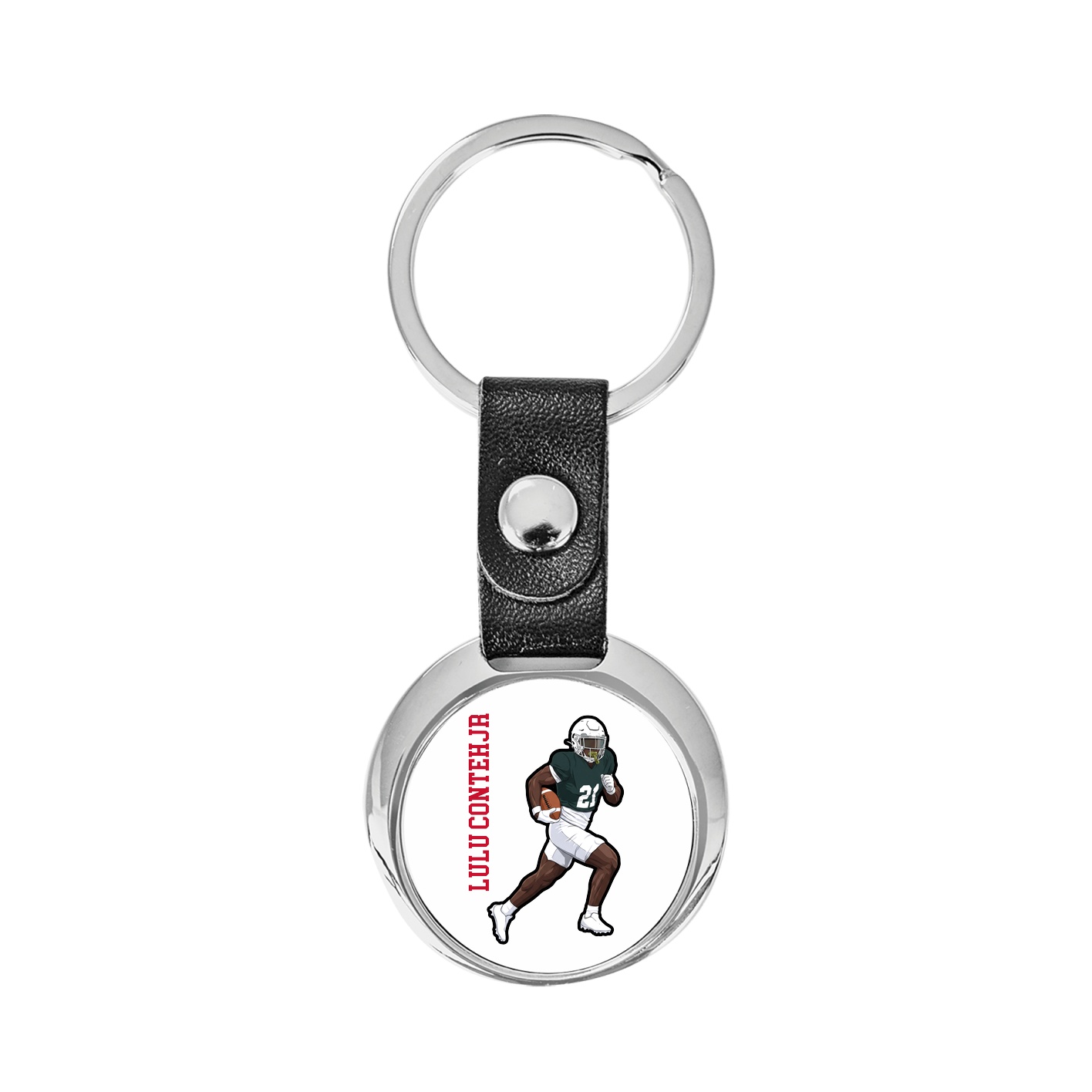 Key Chain — Name Vertical in Classic