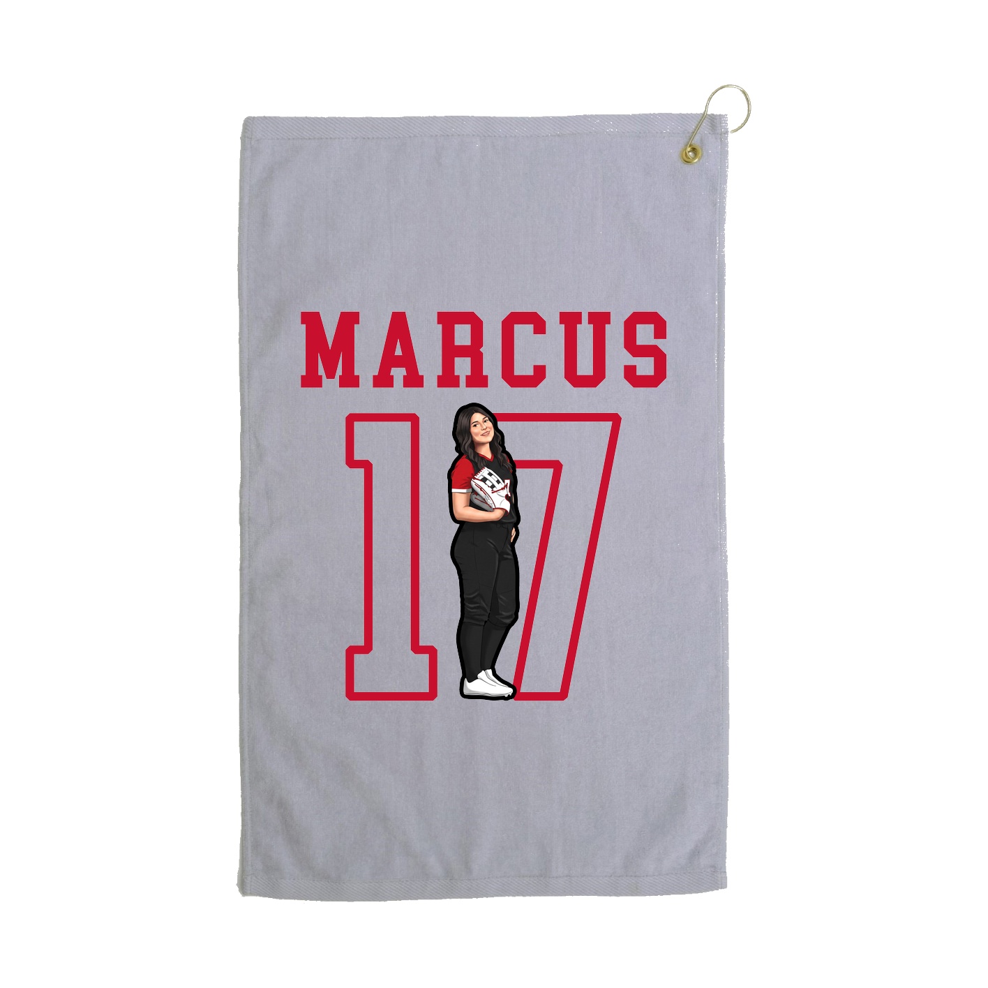 Golf Towel — Shirsey in Grey
