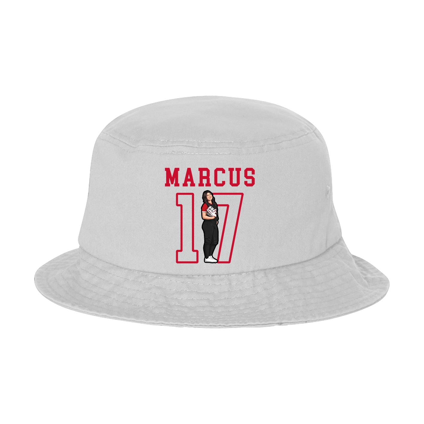 Bucket Cap — Shirsey in White