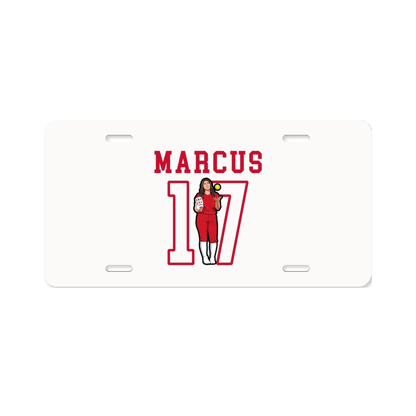 License Plate — Shirsey in Classic