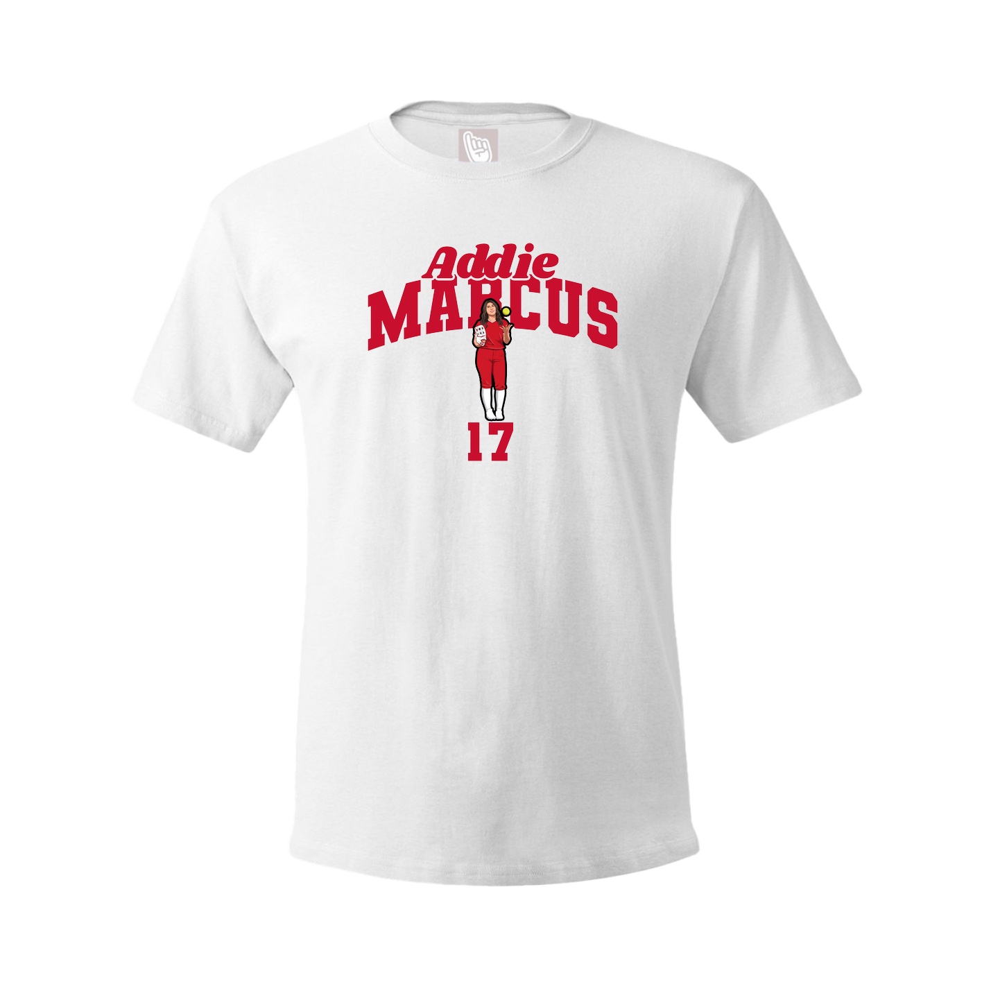 Tee — Signature Arch in White
