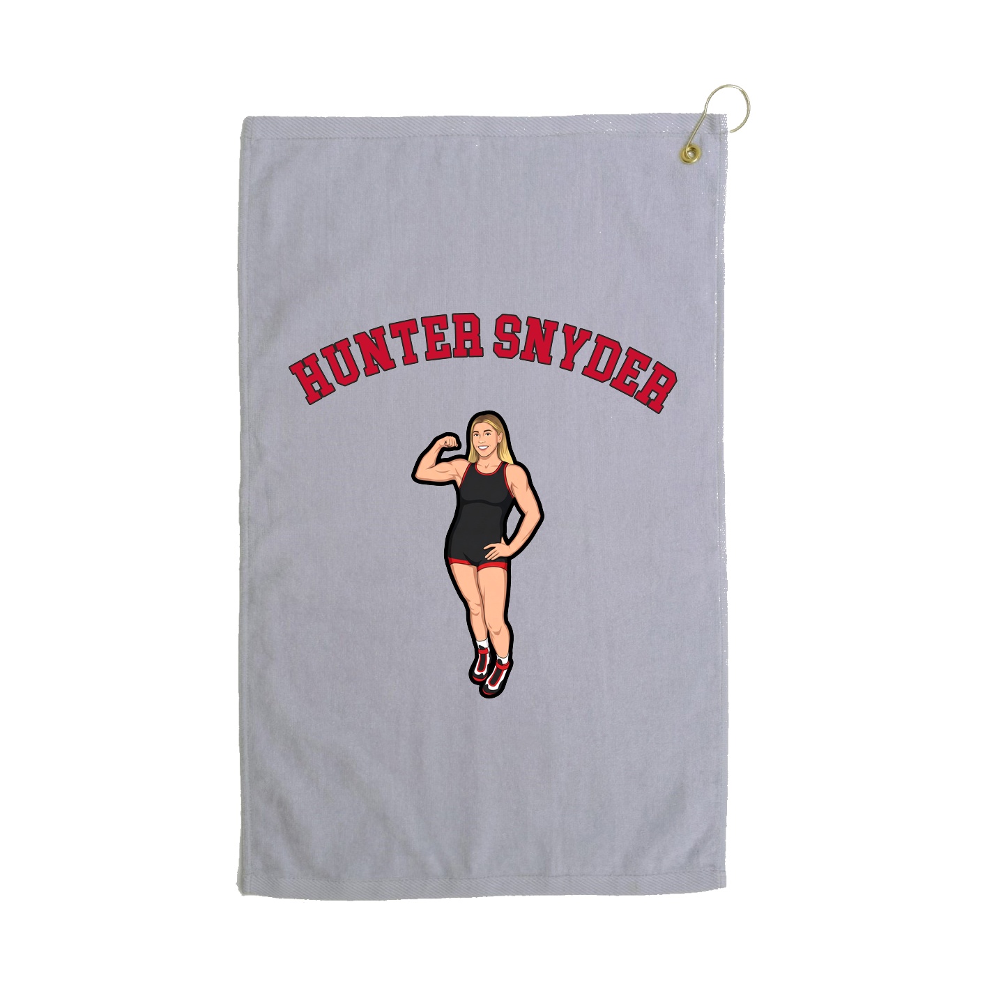 Golf Towel — Shirsey Arch in Grey