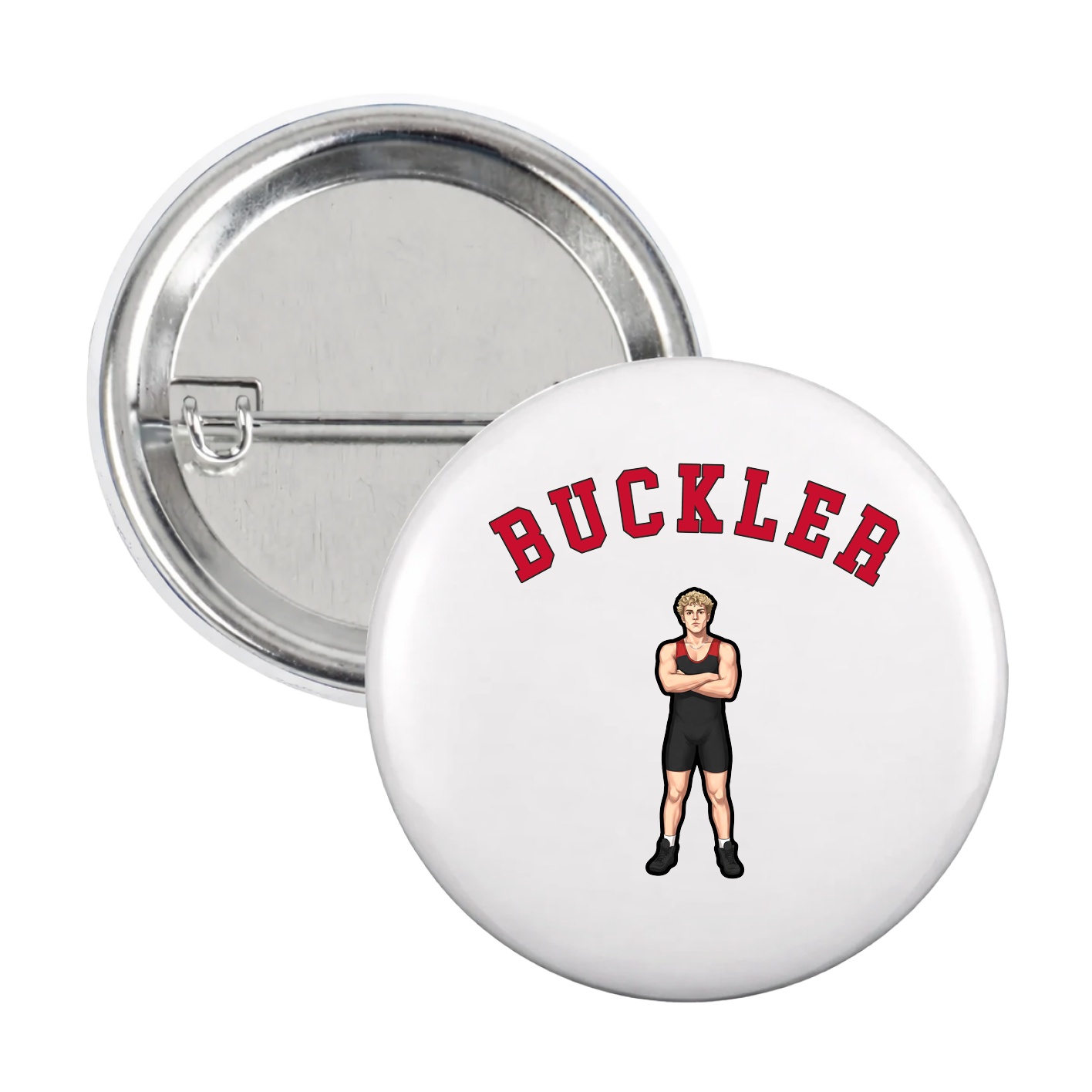 Game Day Button — Shirsey Arch in White
