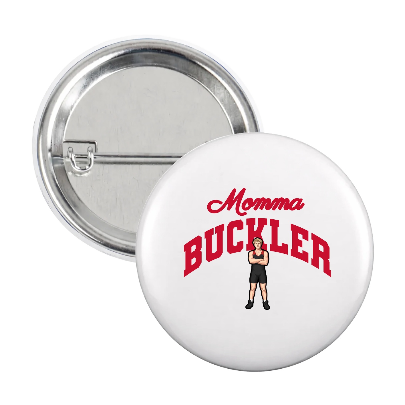 Game Day Button — Mothers Day Arch in White