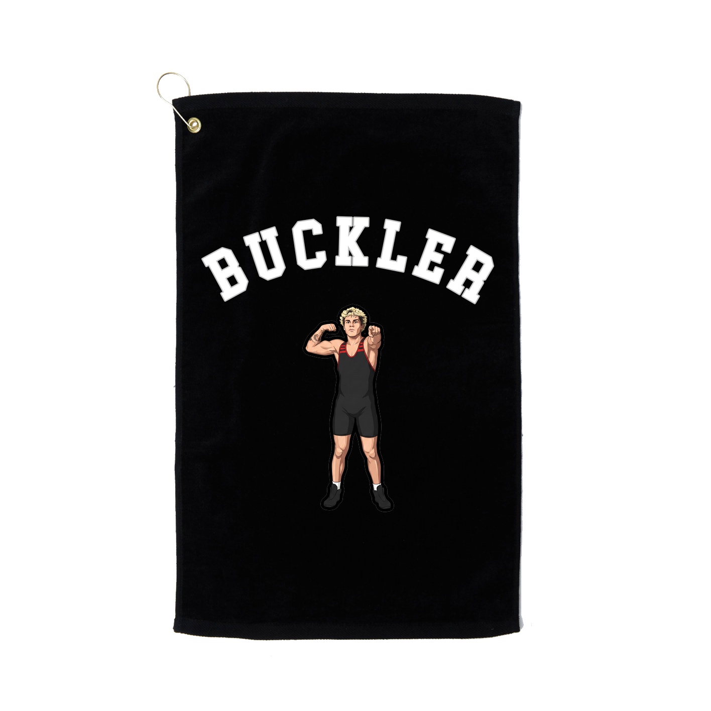 Golf Towel — Shirsey Arch in Black