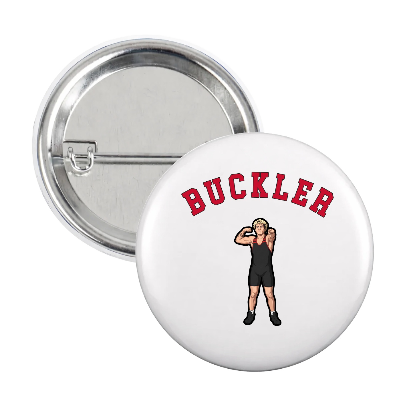 Game Day Button — Shirsey Arch in White