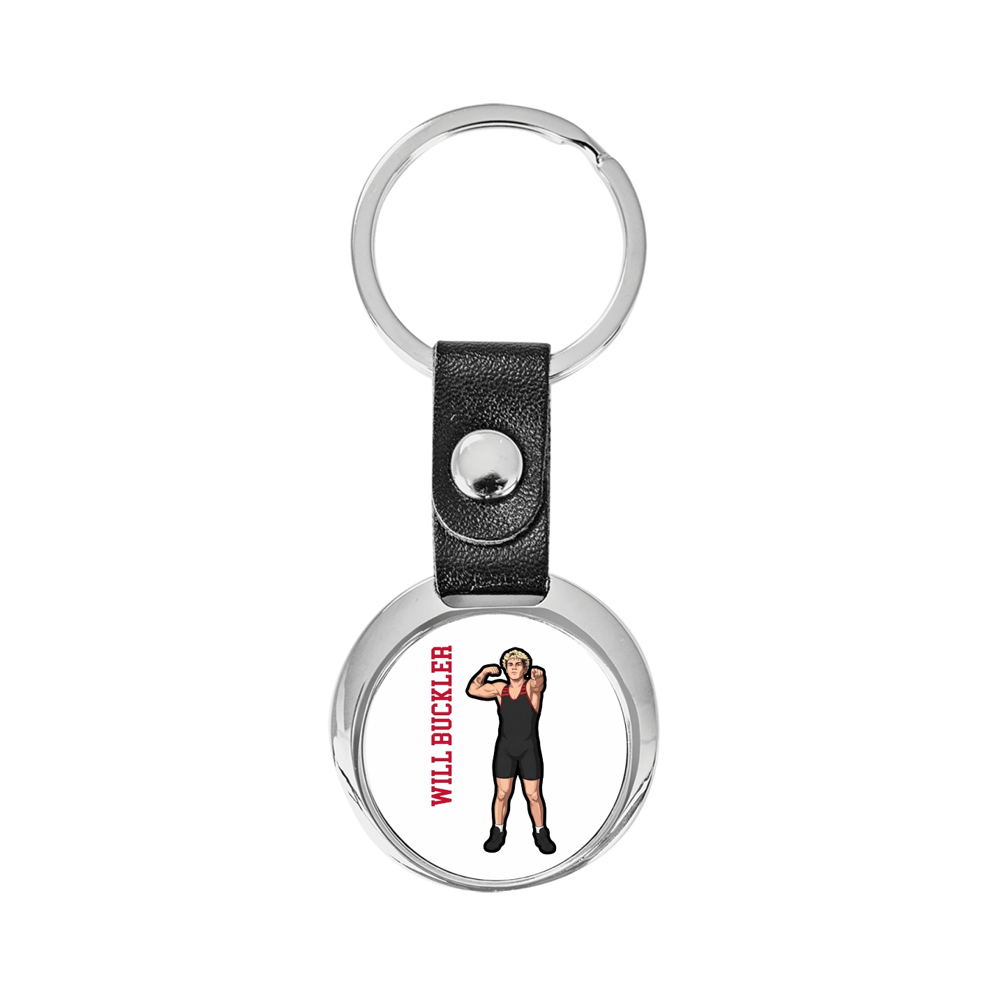 Key Chain — Name Vertical in Classic