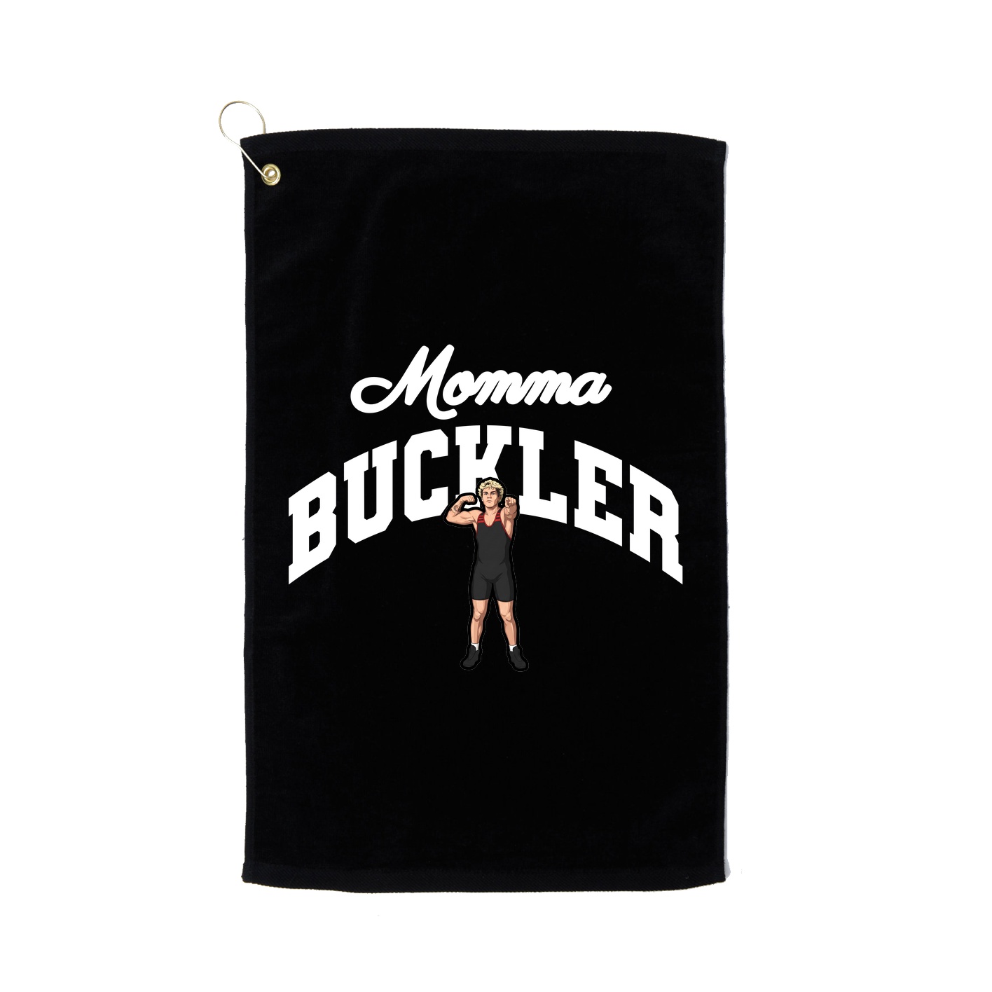 Golf Towel — Mothers Day Arch in Black